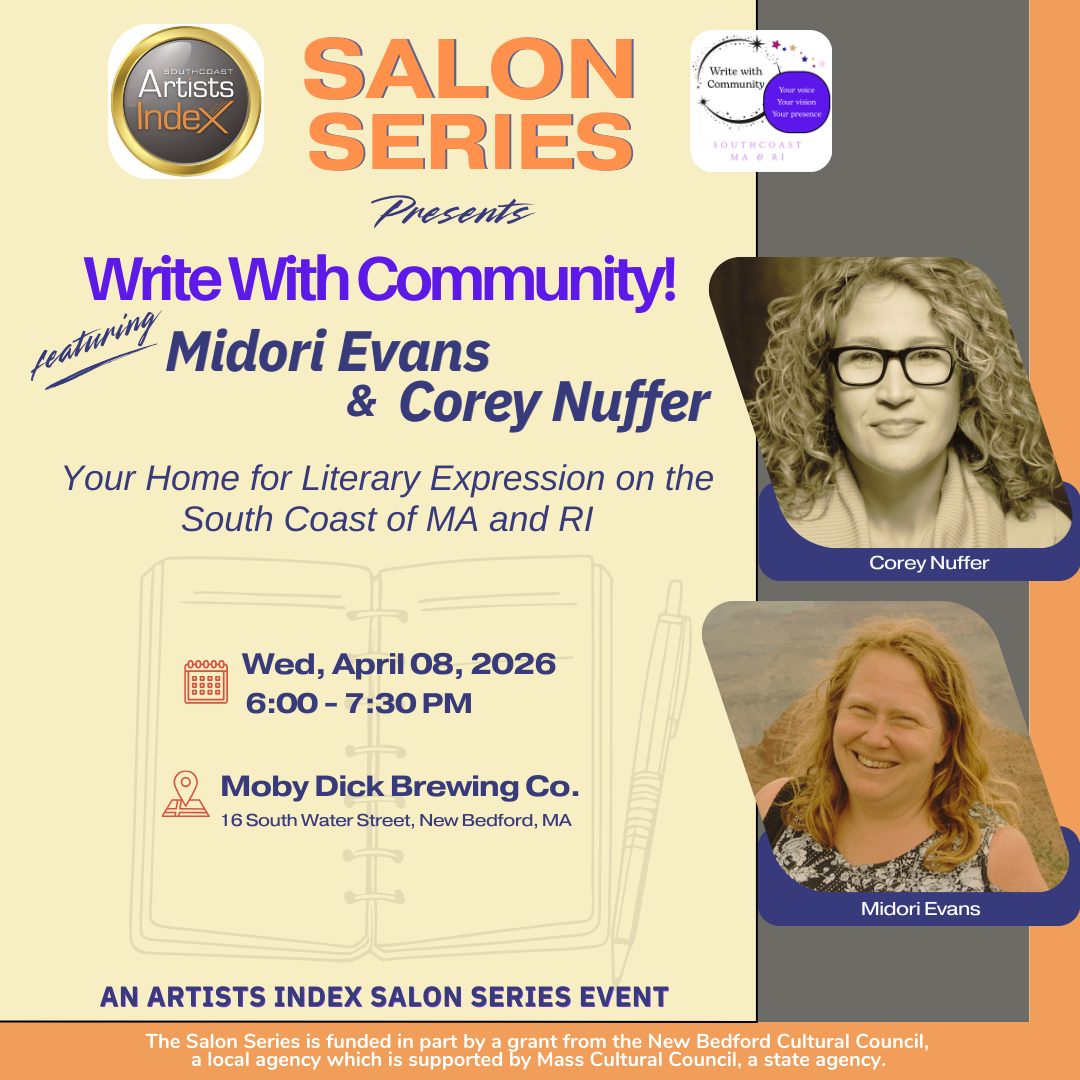 Write with Community Joins the Artists Index Salon Series