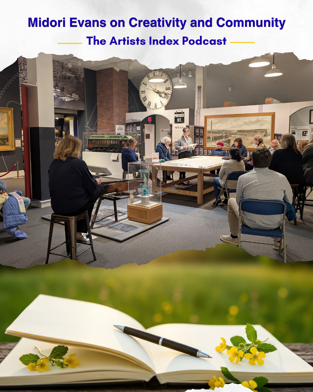 Podcast Feature: Midori Evans on The Artists Index