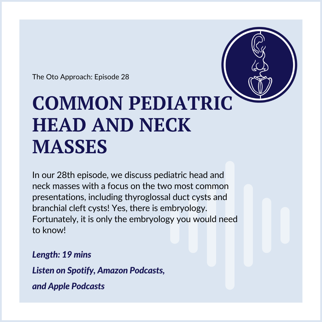 Common Pediatric Head and Neck Masses