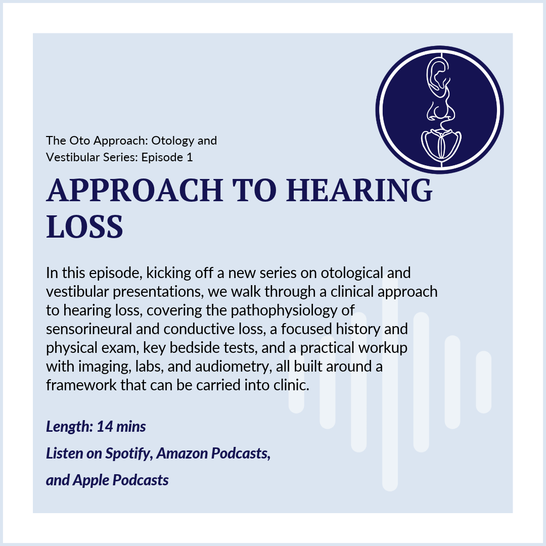 Approach to Hearing Loss