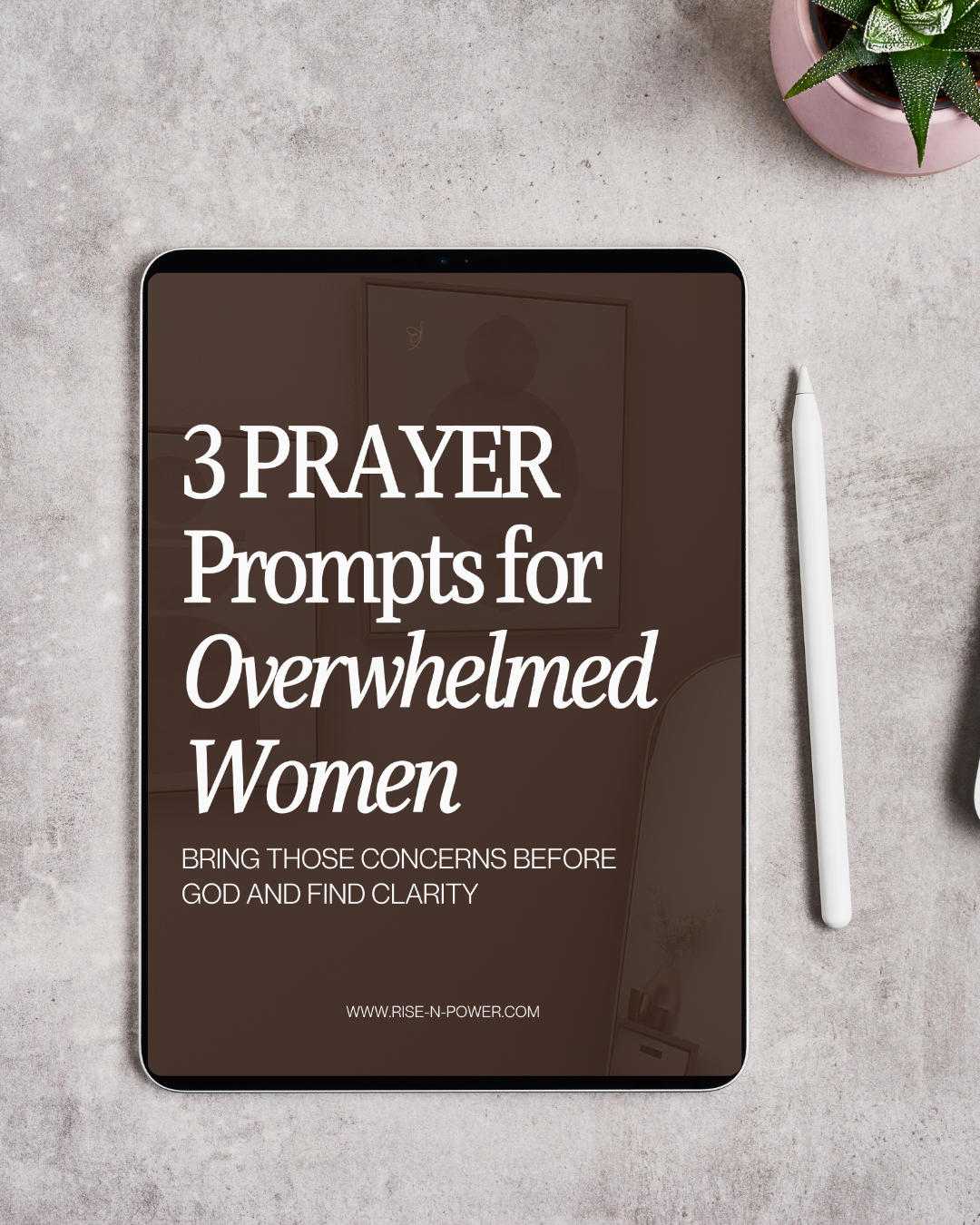 FREE Prayer Prompt Guide for the Overwhelmed Woman