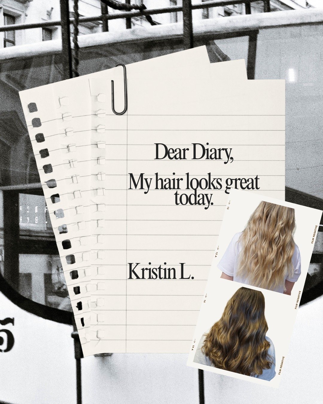 Dear diary&hellip; my hair looks great today 😌✨
Holiday-ready, glossy, and giving main-character energy.

Nothing hits quite like fresh color and perfectly blended extensions this time of year &mdash; the glow is real, babe.

Want to feel this cute 