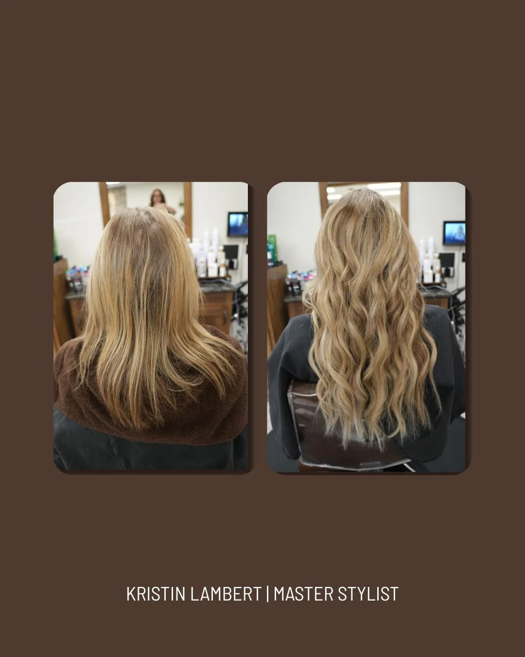 Before ➡️ After

A fresh color and one row of Genius Weft extensions can change everything.

More fullness.
More movement.
More of that &ldquo;wow your hair looks amazing&rdquo; energy.

The goal is always the same&hellip; seamless, natural, and conf