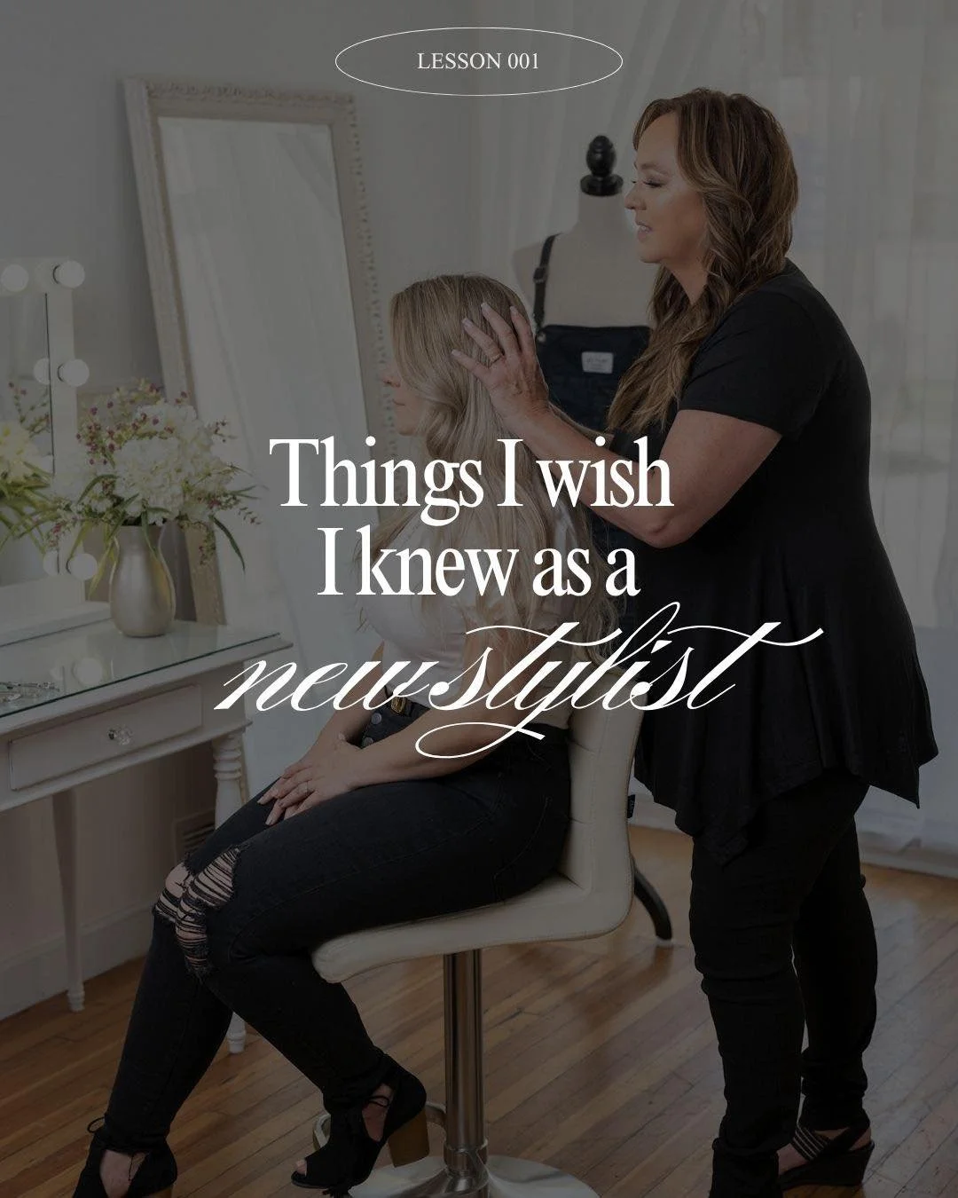 Things I wish I knew as a new stylist 💭

✨ Your worth isn't in how fast you can fill a chair
✨ Saying "no, that's not healthy for your hair" builds more trust than saying yes
✨ Education never stops &mdash; the day you stop learning is the