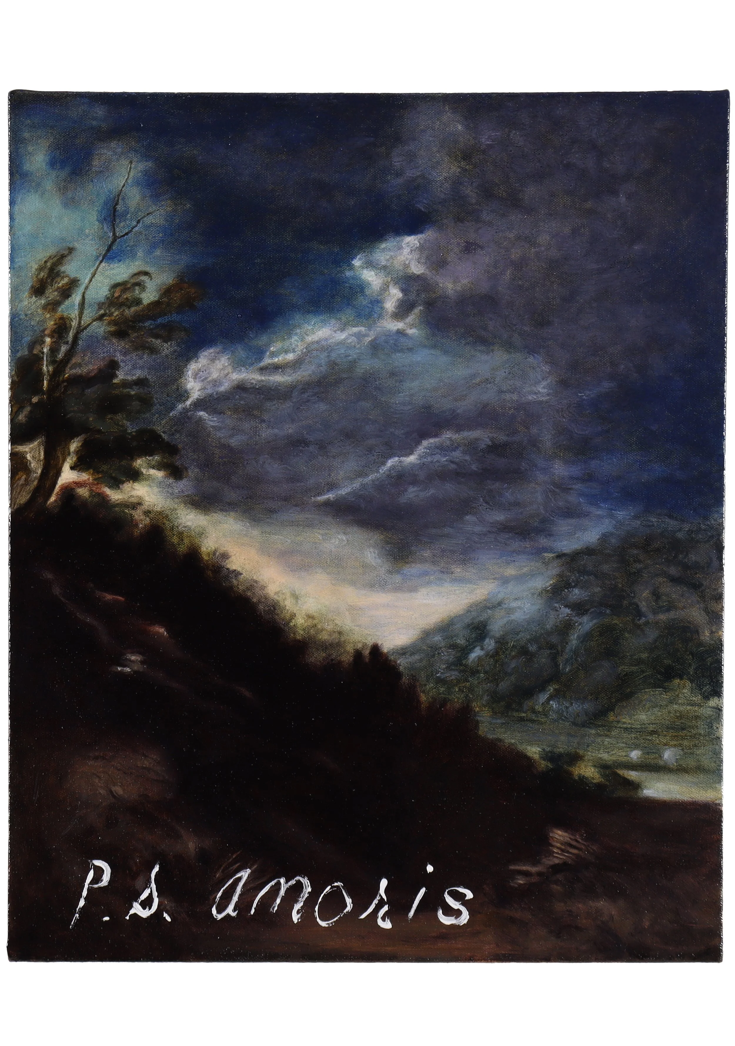 Pancakes 2026 Oil on Canvas 17 1/8 x 14 1/8 inches; 43 x 36 cm