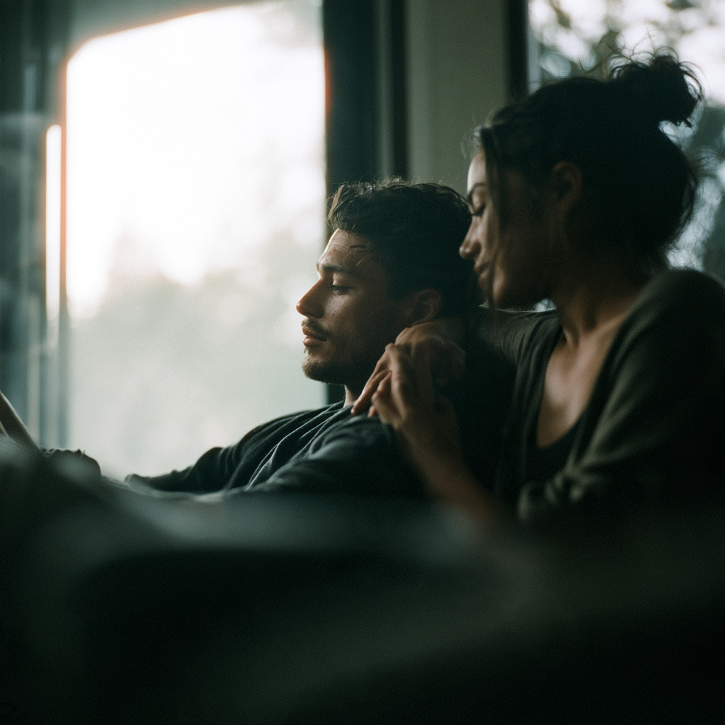 woman offering help to a friend who is struggling with depression