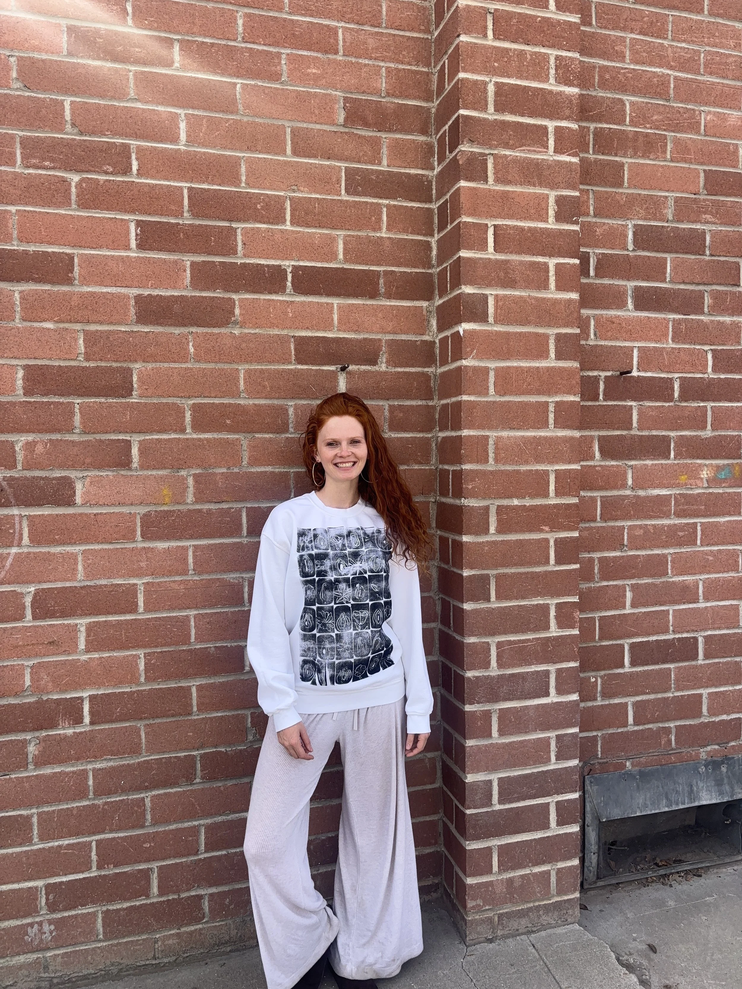 Flowers and Vulvas Sweatshirt