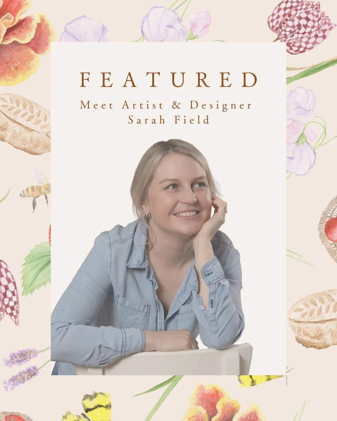 So thankful to @cassdellerdesign for featuring me in her recent journal post! I&rsquo;m very grateful to Cass and her team for the wonderful training and support I&rsquo;ve received in growing my art practice and learning surface pattern design. 

I 
