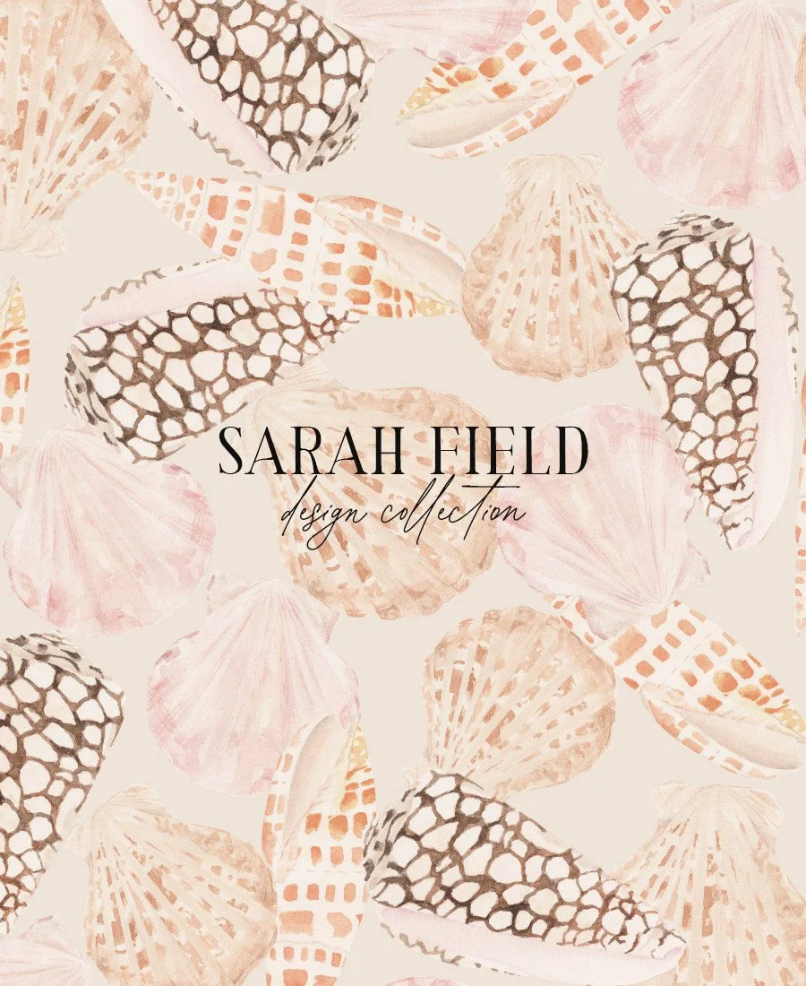 Seashell Pattern Repeat Sarah Field
