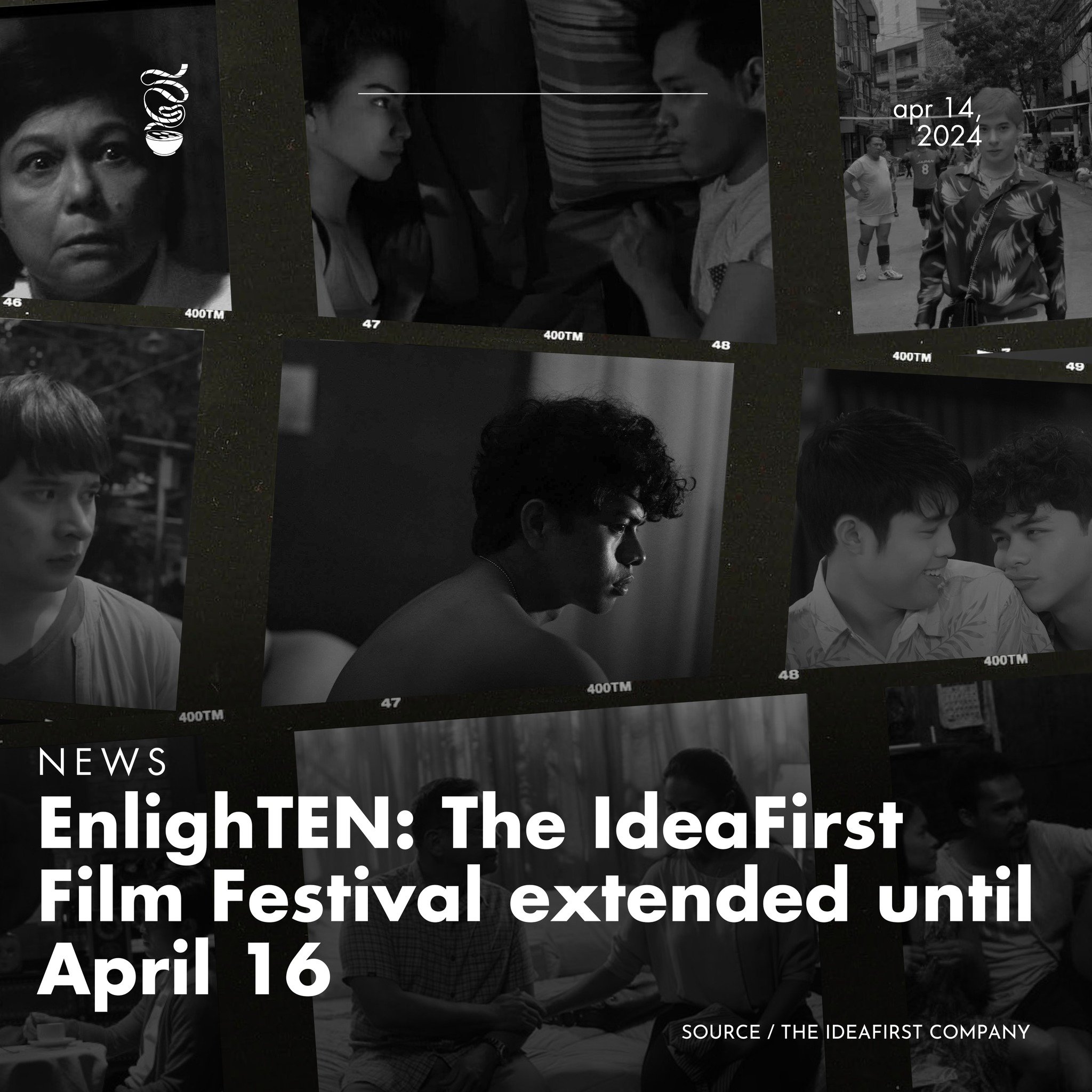 ENLIGHTEN IS EXTENDED!

Screenings for EnlighTEN: The IdeaFirst Film Festival will continue to run until Tuesday, April 16! Now is your last to catch titles like 'Your Mother's Son,' 'Anino sa Likod ng Buwan,' 'About Us But Not About Us,' and more at