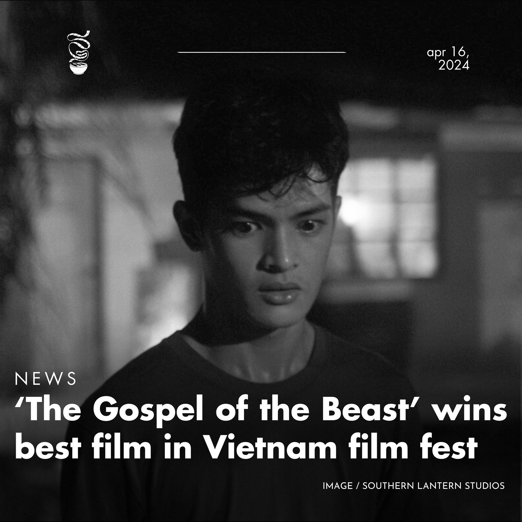 Sheron Dayoc&rsquo;s &lsquo;The Gospel of the Beast&rsquo; won Best Feature Film at the 1st Ho Chi Minh City International Film Festival in Vietnam.

Produced by Southern Lantern Studios, the film stars Jansen Magpusao and Ronnie Lazaro and follows a