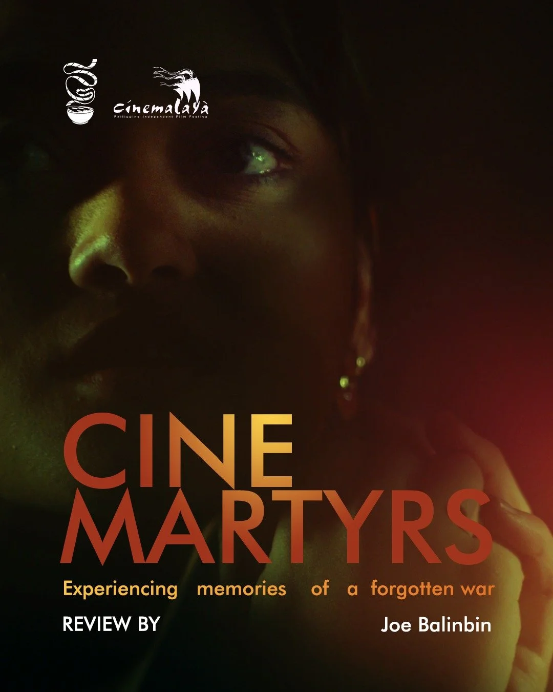 What Sari Dalena achieves here goes beyond the boundaries of fiction and documentary. 'Cinemartyrs' becomes an act of communion between the living and the dead, between those who remember and those long silenced. In doing so, it subverts the Catholic