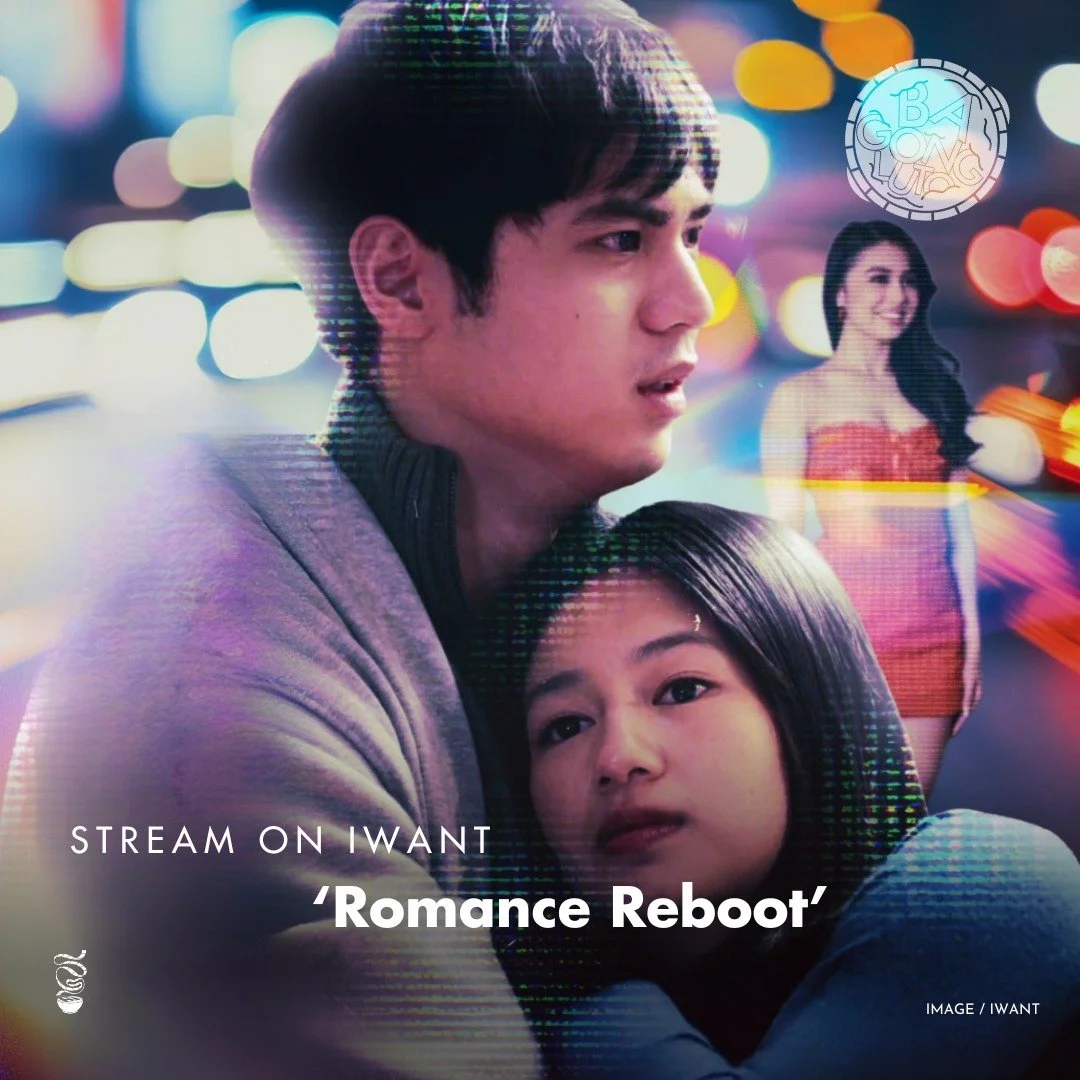 CAN WE START OVER?

'Romance Reboot' is now streaming on iWant!

Starring Emilio Daez, Kaori Oinuma, and Shanaia Gomez, this romance film follows a struggling couple, whose bond is shaken by the arrival of an AI humanoid companion.