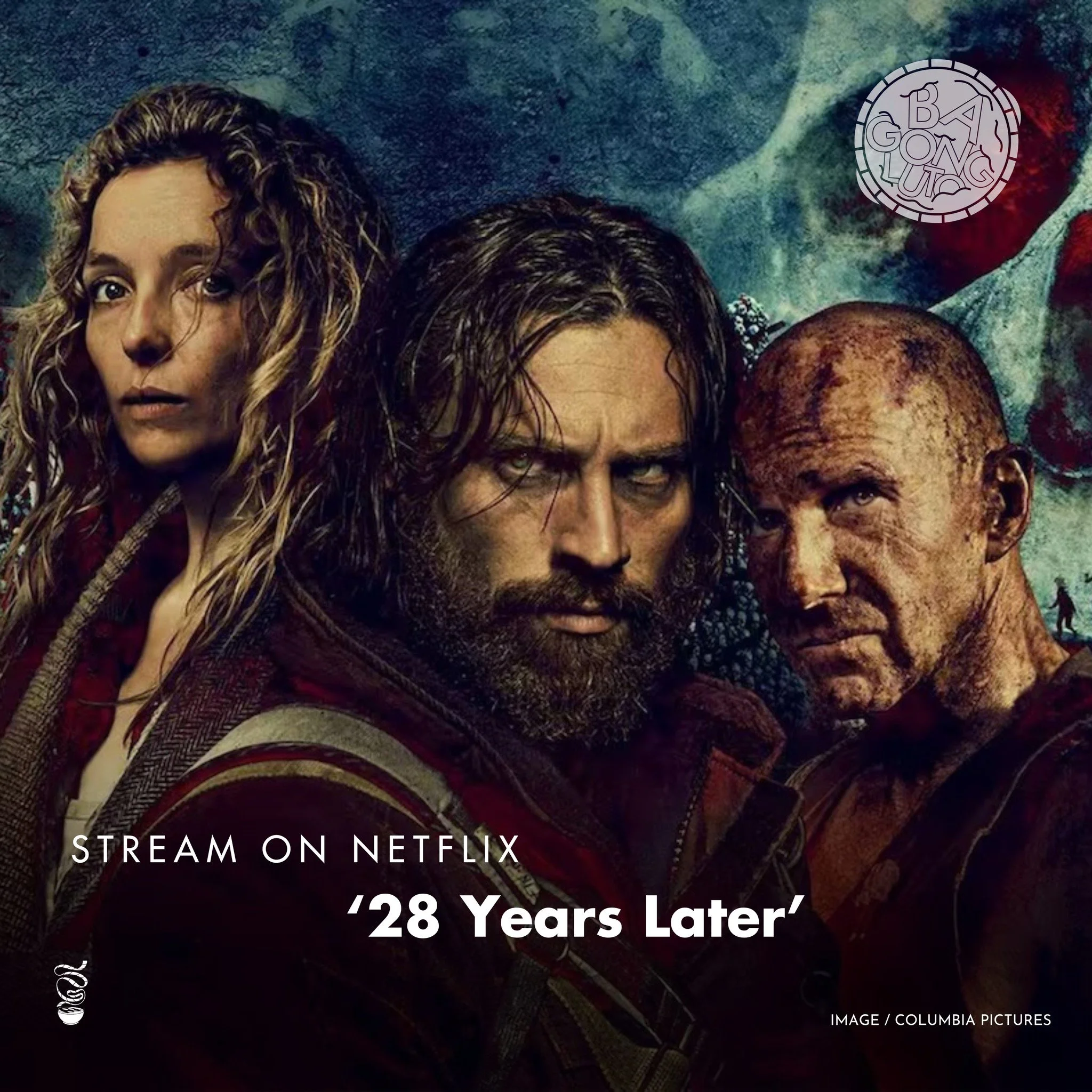 IN 28 YEARS, IT EVOLVED.

&lsquo;28 Years Later&rsquo; is now available to stream on Netflix!

The third installment of the &lsquo;28 Days Later&rsquo; film series, directed by Danny Boyle, tells the story of a group of survivors who live on an islan