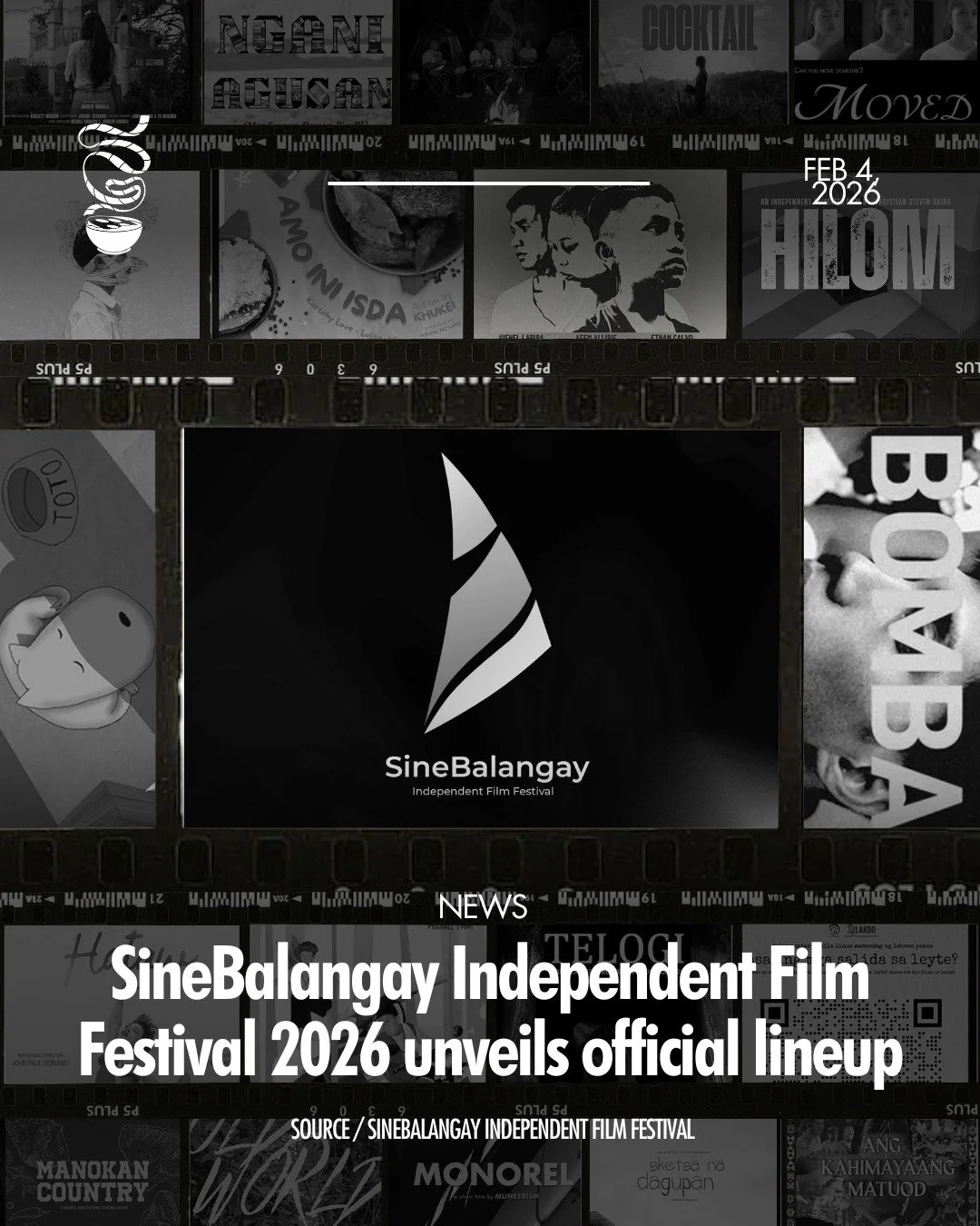 THE BALANGAY SETS SAIL.

The official lineup of the SineBalangay Independent Film Festival 2026 has been revealed. Screenings will take place this February 24 to 26, in Butuan City, Philippines.

Visit the official SineBalangay page for more details.
