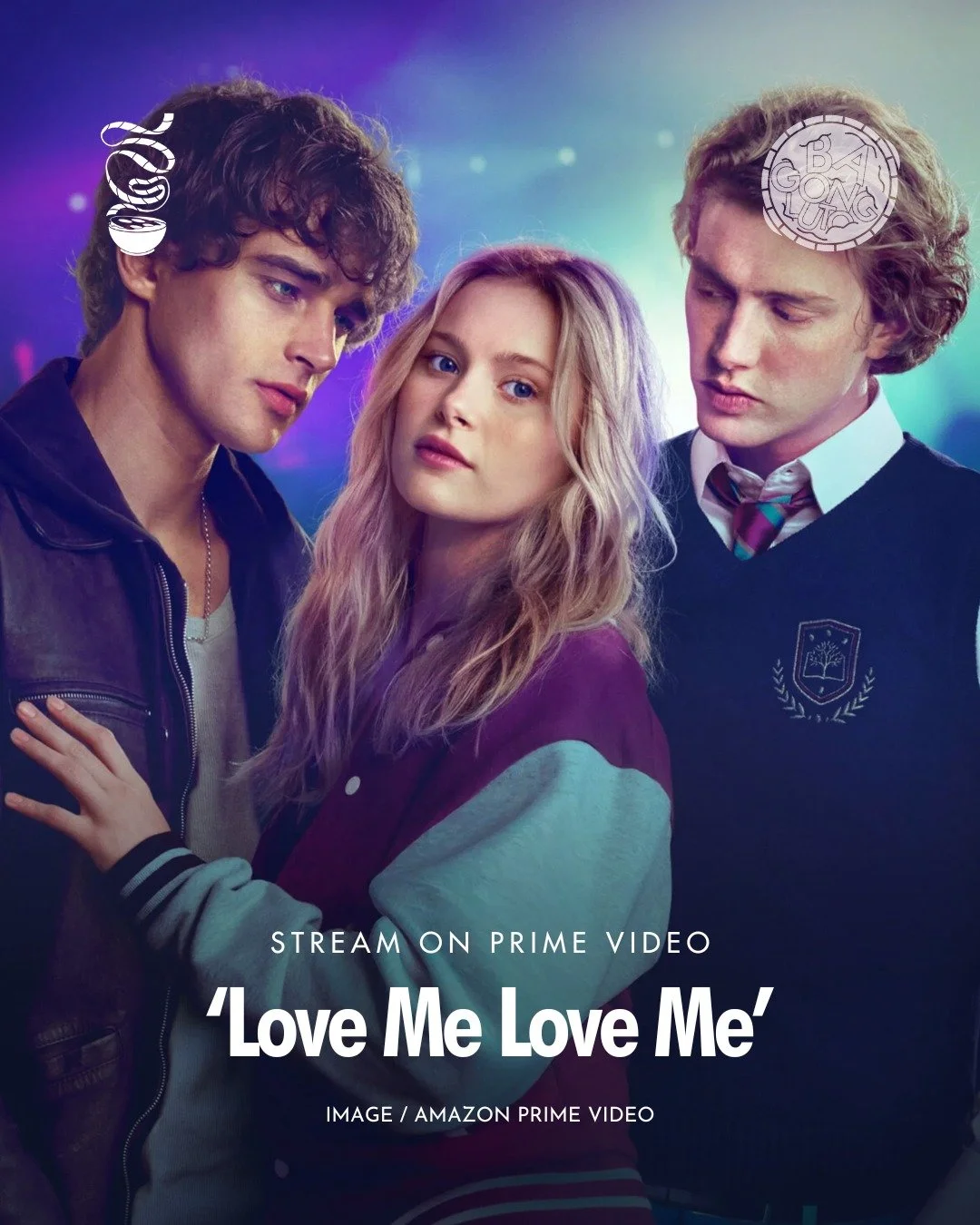 FRIENDS, ENEMIES, LOVERS.

'Love Me Love Me' is now streaming on Prime Video!

This Italian romantic drama film based on the Wattpad tetralogy of the same name centers June, who moves to Milan for a fresh start following her brother's death only to b