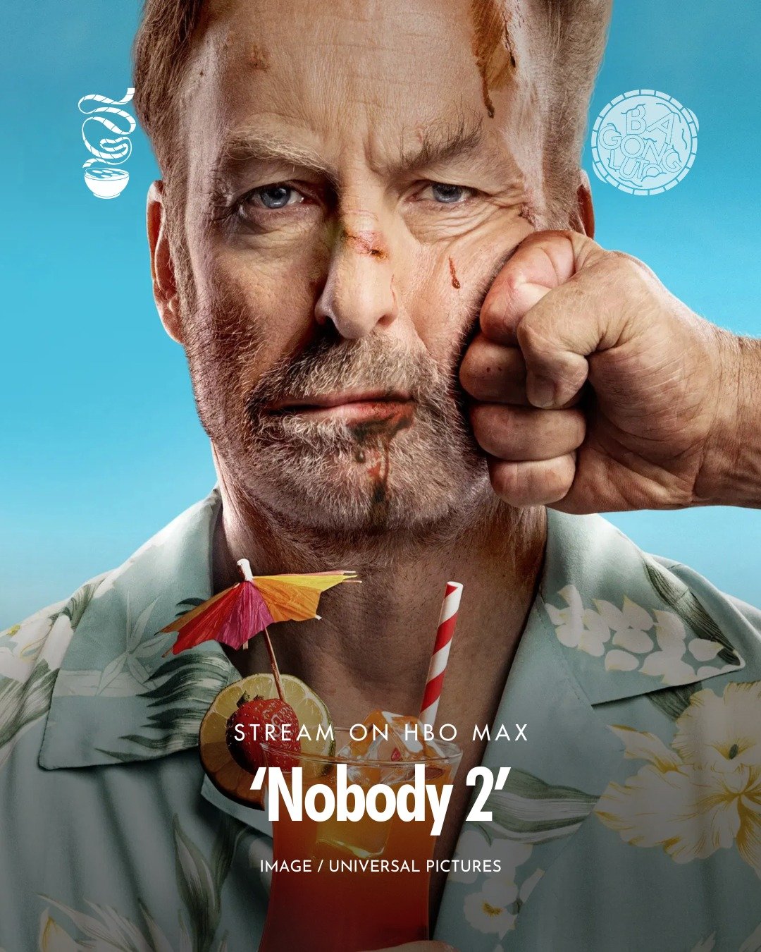 VIOLENCE TAKES NO HOLIDAYS.

'Nobody 2' is now streaming on HBO Max!

Bob Odenkirk returns in this action thriller sequel as former assassin Hutch Mansell, who is pulled back into his violent past during a family vacation.