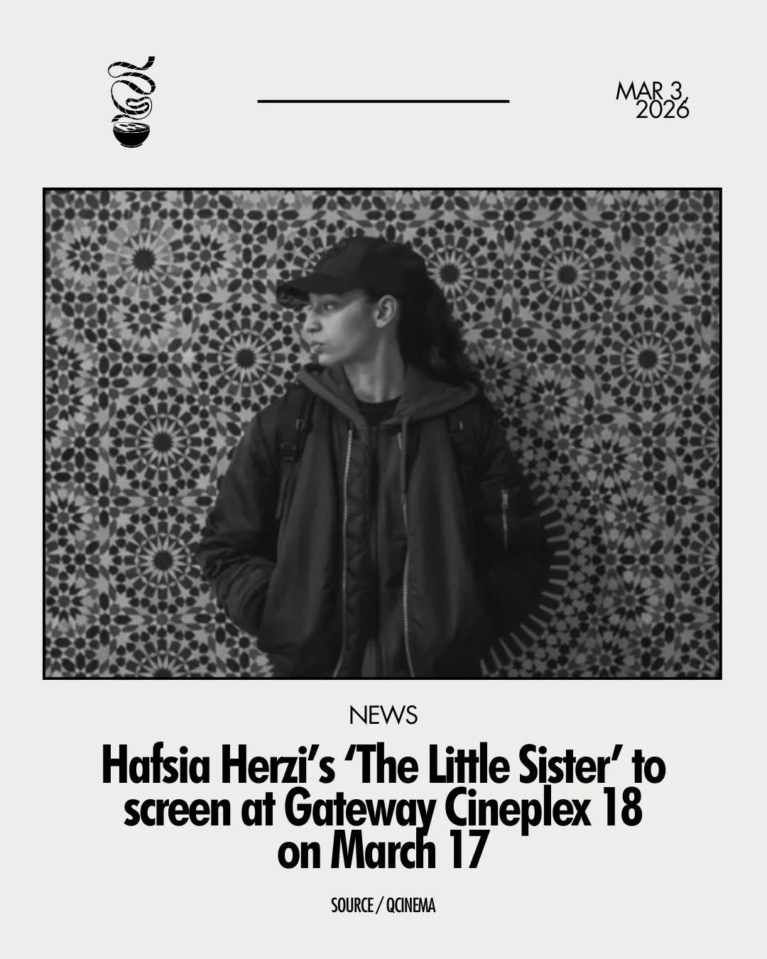 THE TIES THAT BIND.

In celebration of Women's Month, QCinema and the Embassy of France to the Philippines and Micronesia will screen Hafsia Herzi's 'The Little Sister' at Gateway Cineplex 18 on March 11 at 7 PM for ₱200. 

It premiered at the 78th C