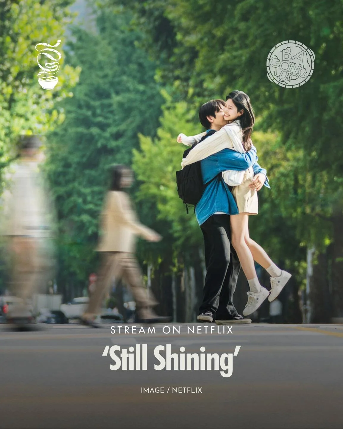 LOVE REKINDLED, HEARTS TESTED.

&lsquo;Still Shining&rsquo; is now streaming on Netflix!

Directed by Kim Yoon‑jin and written by Lee Sook‑yun, the JTBC romantic melodrama stars Park Jin‑young (Yeon Tae‑seo), a subway driver living faithfully in the 