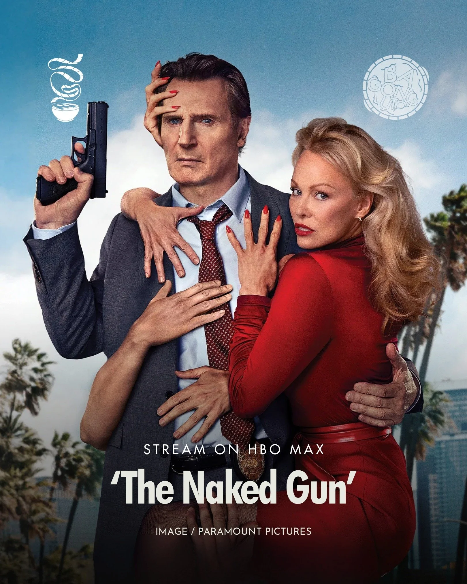 JUSTICE IS ABOUT TO GET FRANK.

'The Naked Gun' is now streaming on HBO Max!

A reboot of the franchise and starring Liam Neeson, the film follows a hot-shot police officer who unearths a nefarious plot only he is ridiculous enough to stop.