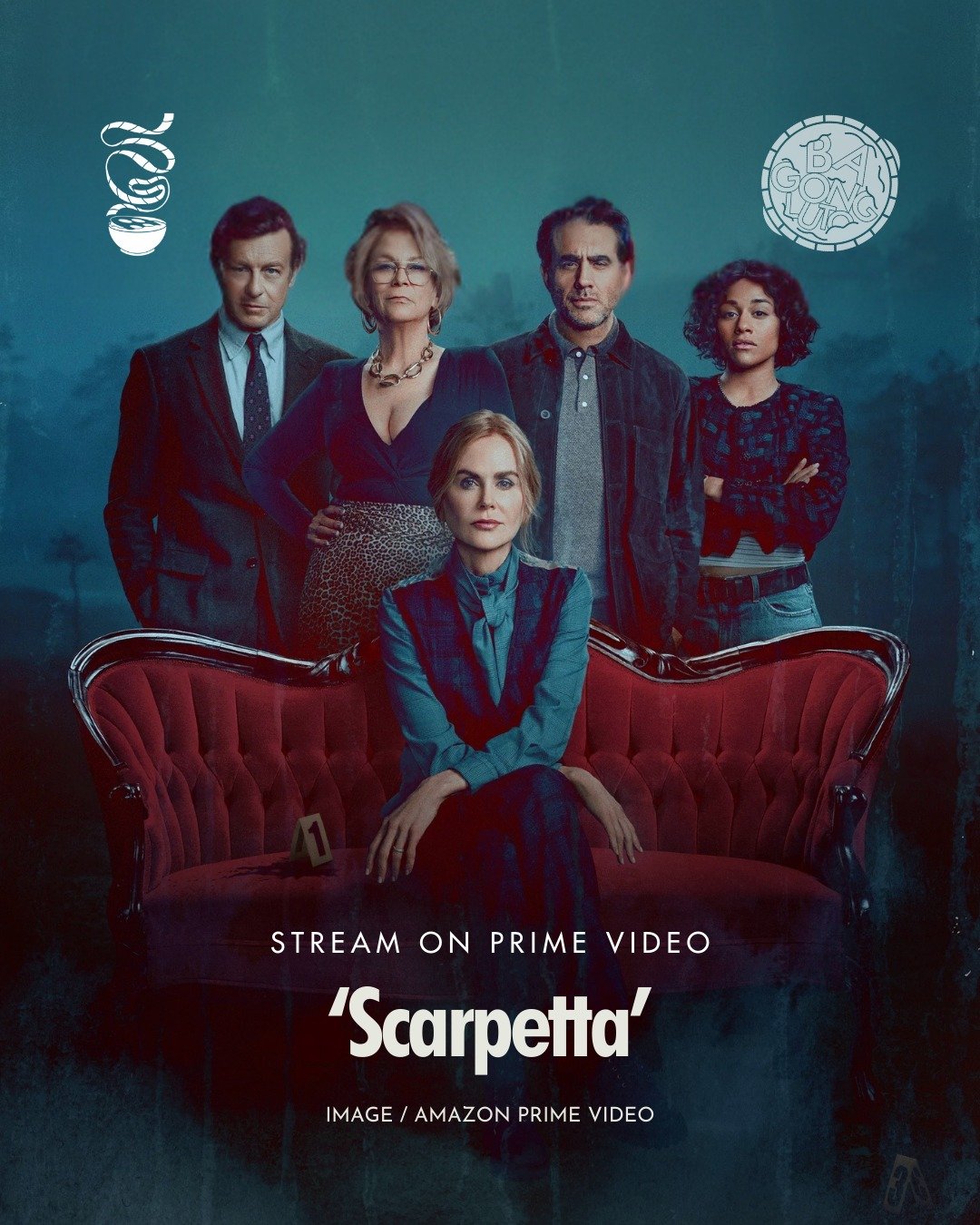 THE CASE THAT MAKES OR BREAKS.

'Scarpetta' is now streaming on Prime Video!

Starring Nicole Kidman, Jamie Lee Curtis, Ariana DeBose, Bobby Cannavale, and Simon Baker, this crime thriller series follows a skilled forensic pathologist who uses her kn