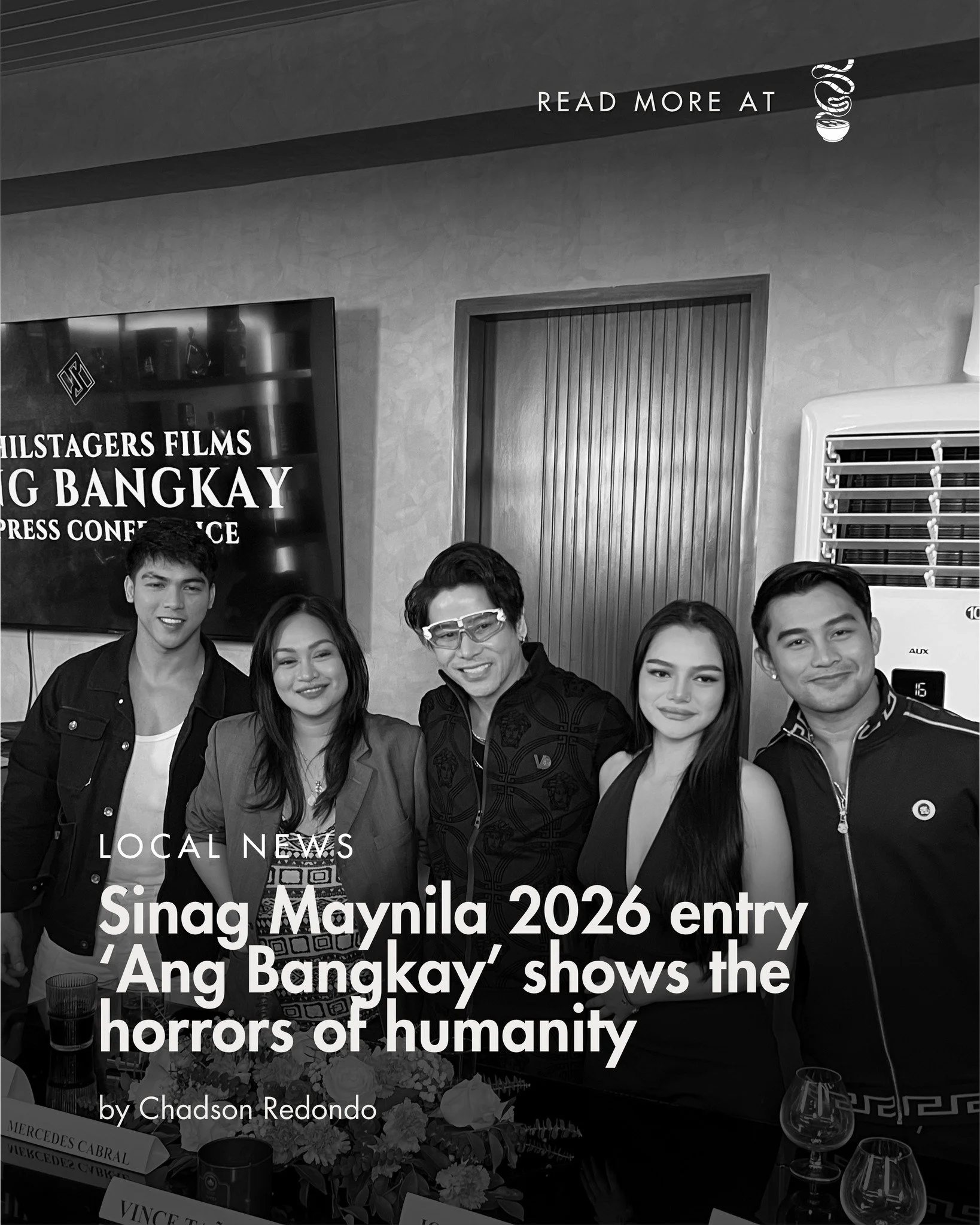 Atty. Vincent Ta&ntilde;ada makes his #SinagMaynila2026 debut with &lsquo;Ang Bangkay,&rsquo; a film adaptation of his 2012 Palanca-winning full-length play of the same name. The writer-director stars alongside Vean Olmedo, Johnrey Rivas, Lili Montel