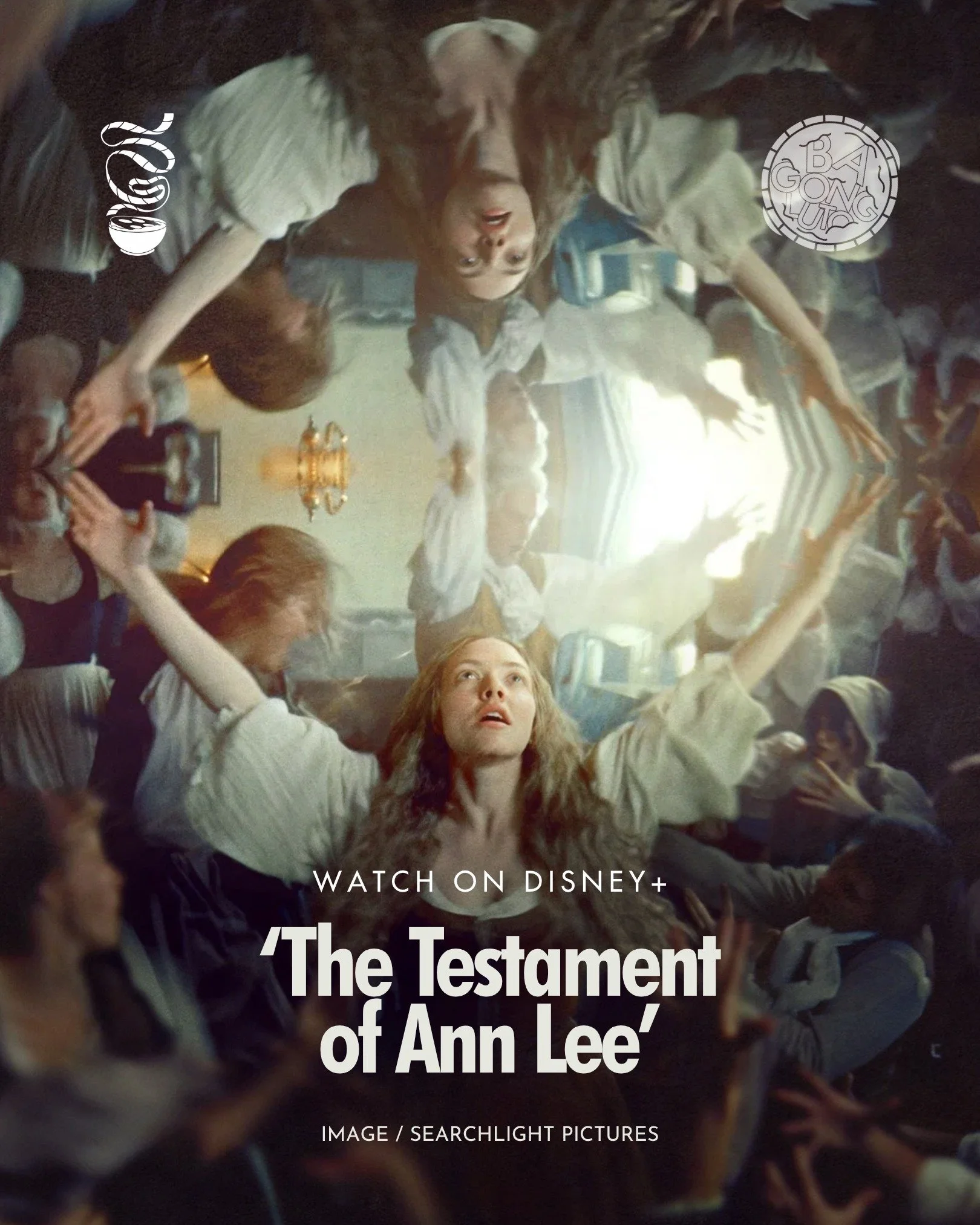SHAKERS REJOICE!

'The Testament of Ann Lee' is now streaming on Disney+!

The musical drama epic film follows the life of Ann Lee (Amanda Seyfried), the founder of a religious group that would later be known as the Shakers. Mona Fastvold directs fro