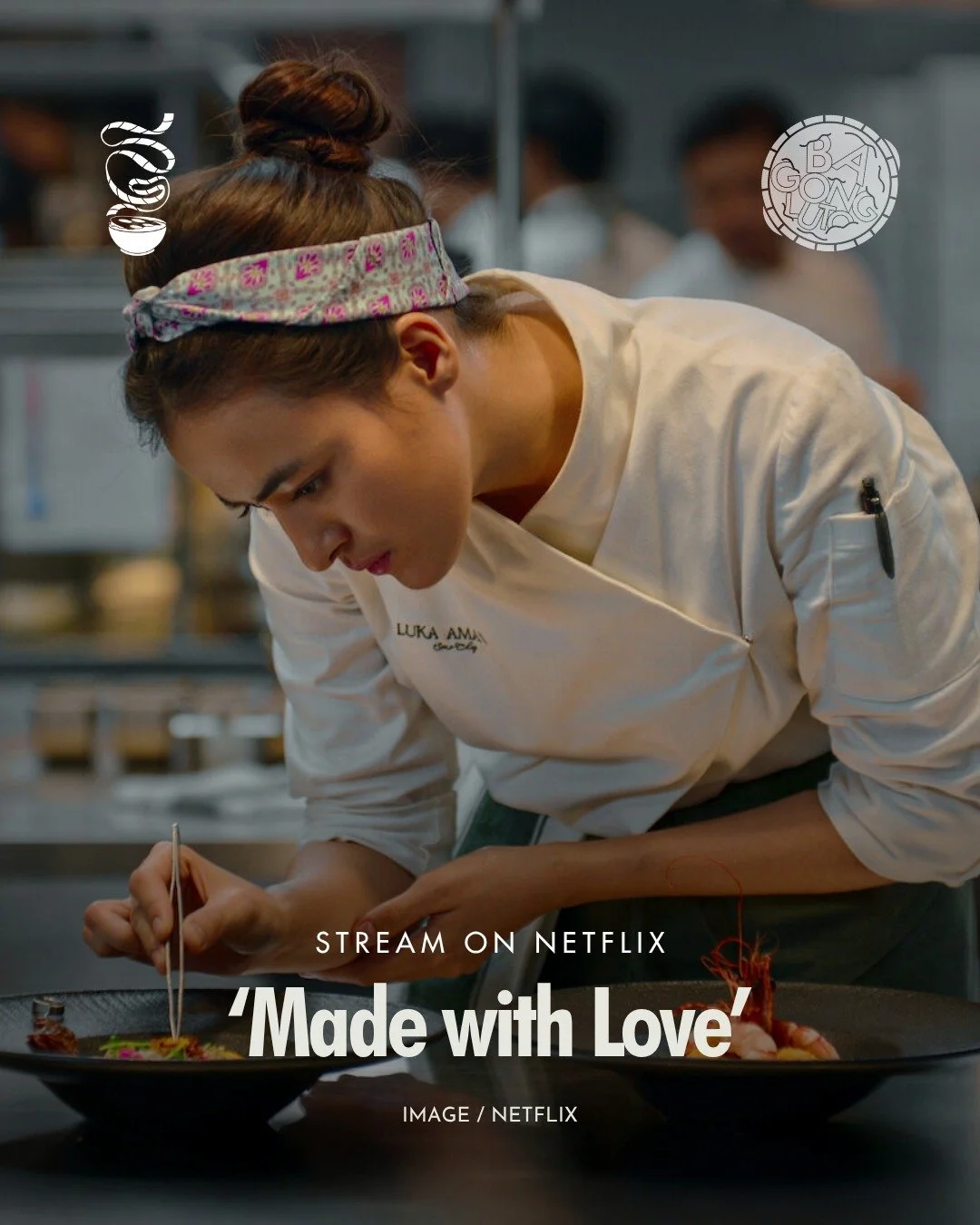 SPICE UP YOUR LIFE.

'Made with Love' is now streaming on Netflix!

This Indonesian drama series centers an ambitious young chef and her various frictions with her family, her craft, and a new rival chef. Starring Mawar Eva de Jongh, Sha Ine Febriyan