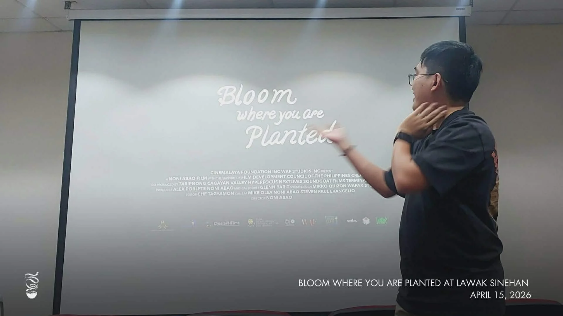 WHAT&rsquo;S COOKING: A screening of the Cinemalaya 2025 Best Feature Film winner &lsquo;Bloom Where You Are Planted&rsquo; was held at UP Cebu Lawak Sinehan on April 15. 

Organized by the All UP Academic Employees Union - UP Cebu Chapter, the event