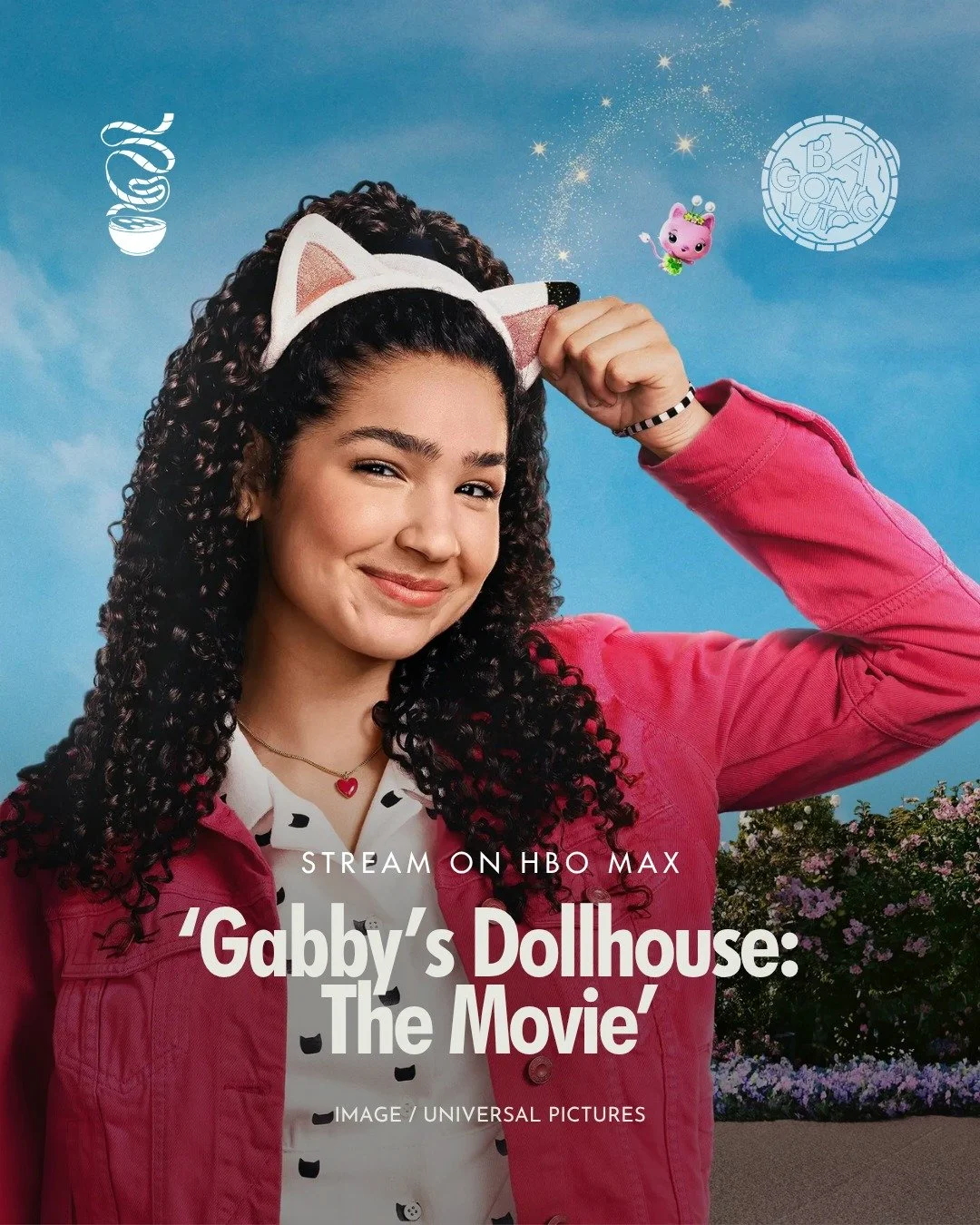 DO YOU WANT THE DOLLHOUSE TOUR?

'Gabby's Dollhouse: The Movie' is now on HBO Max!

The film based on the animated interactive series stars Laila Lockhart Kraner, Jason Mantzoukas, Gloria Estefan, and Kristen Wiig and follows Gabby, as she embarks on