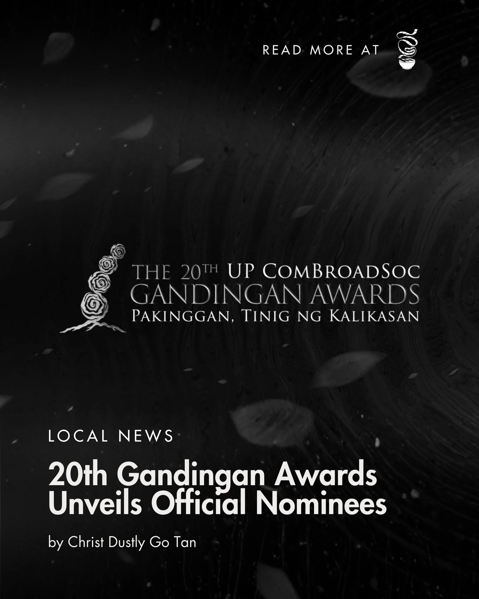 The 20th Gandingan Awards, organized by the UP Community Broadcaster&rsquo;s Society, have returned this year with a focus on challenging the media in amplifying environmental stewardship. | #GandinganAwards #Gandingan2026 #UPComBroadSoc 

Read the f
