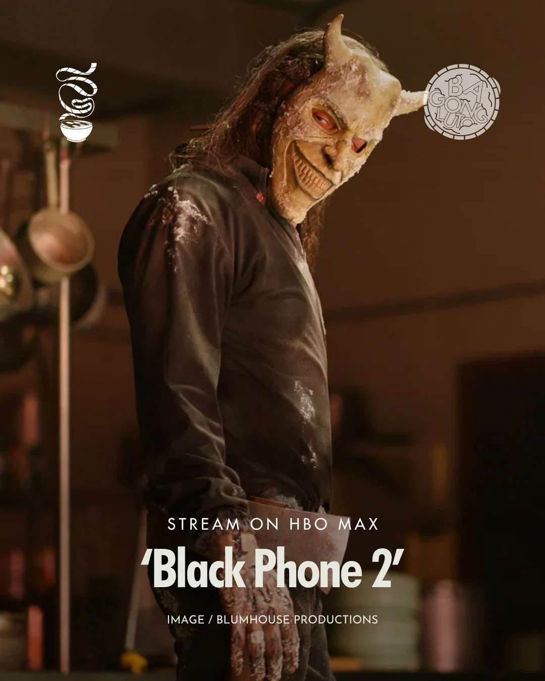 DEAD IS JUST A WORD.

'Black Phone 2' is now streaming on HBO Max!

Mason Thames, Madeleine McGraw, and Ethan Hawke star in this horror sequel that takes four place after the defeat of the Grabber, wherein his presence and malice is still felt by the