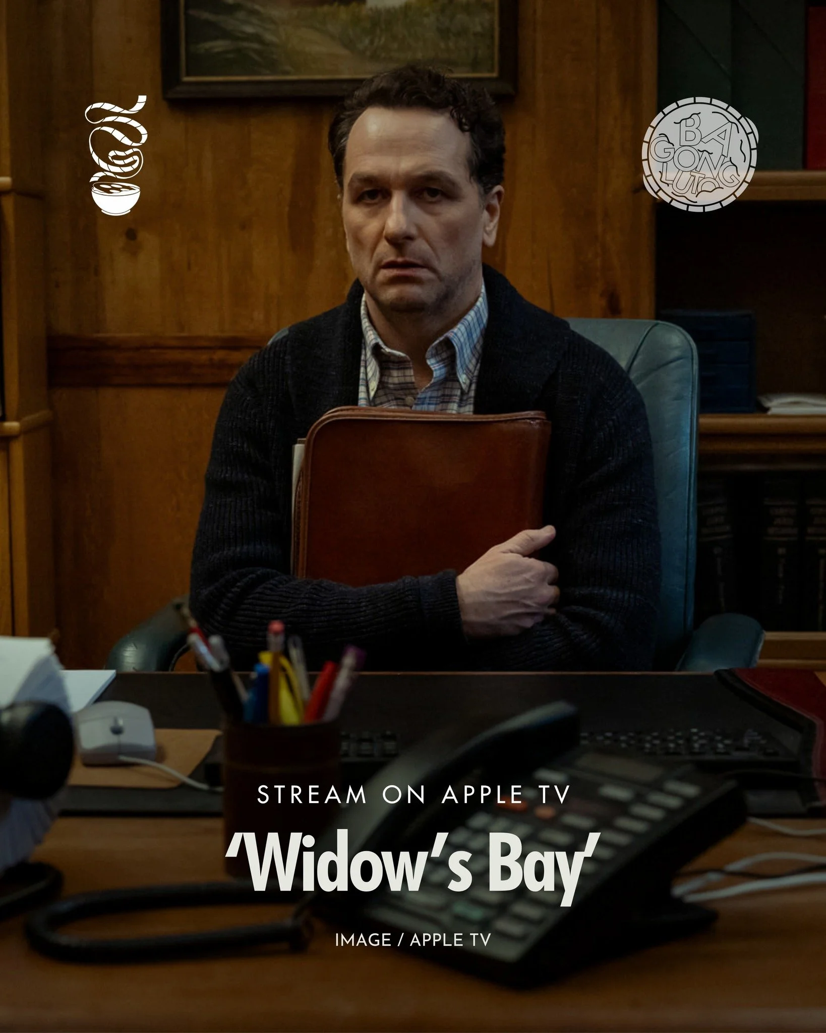 EVERY TOWN HAS ITS DEMONS.

This horror comedy series &lsquo;Widow's Bay&rsquo; is now streaming on Apple TV!

From director Hiro Murai, Matthew Rhys stars as the mayor of an island village off the coast of New England, whose efforts to revive their 