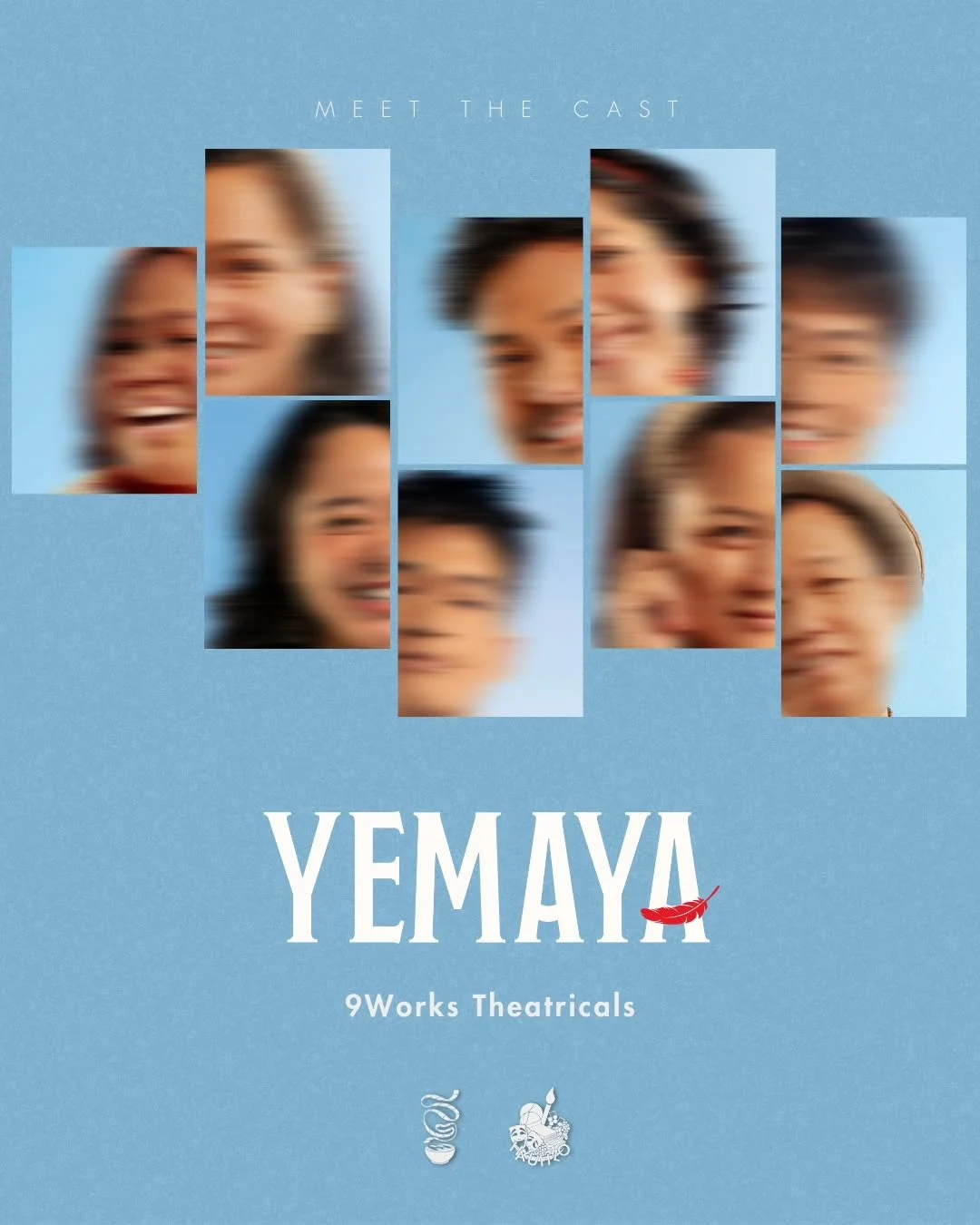 MEET THE CAST!

@9workstheatrical finally pulled back the curtains and revealed the powerhouse cast for its upcoming production, 'YEMAYA'. 

The production will be showing on all weekends from June 13 until July 5, 2026, at 8:00 PM on Fridays, 3:00 P