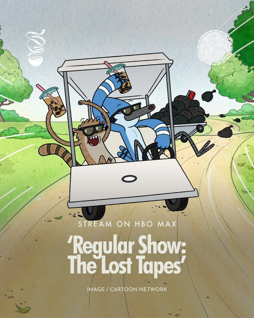 ENJOY THE SHOW.

'Regular Show: The Lost Tapes' is now on HBO Max!

Set within the events of the Cartoon Network series 'Regular Show,' Mordecai and Rigby embark on a new series of surreal shenanigans during their time as lazy park groundskeepers.
