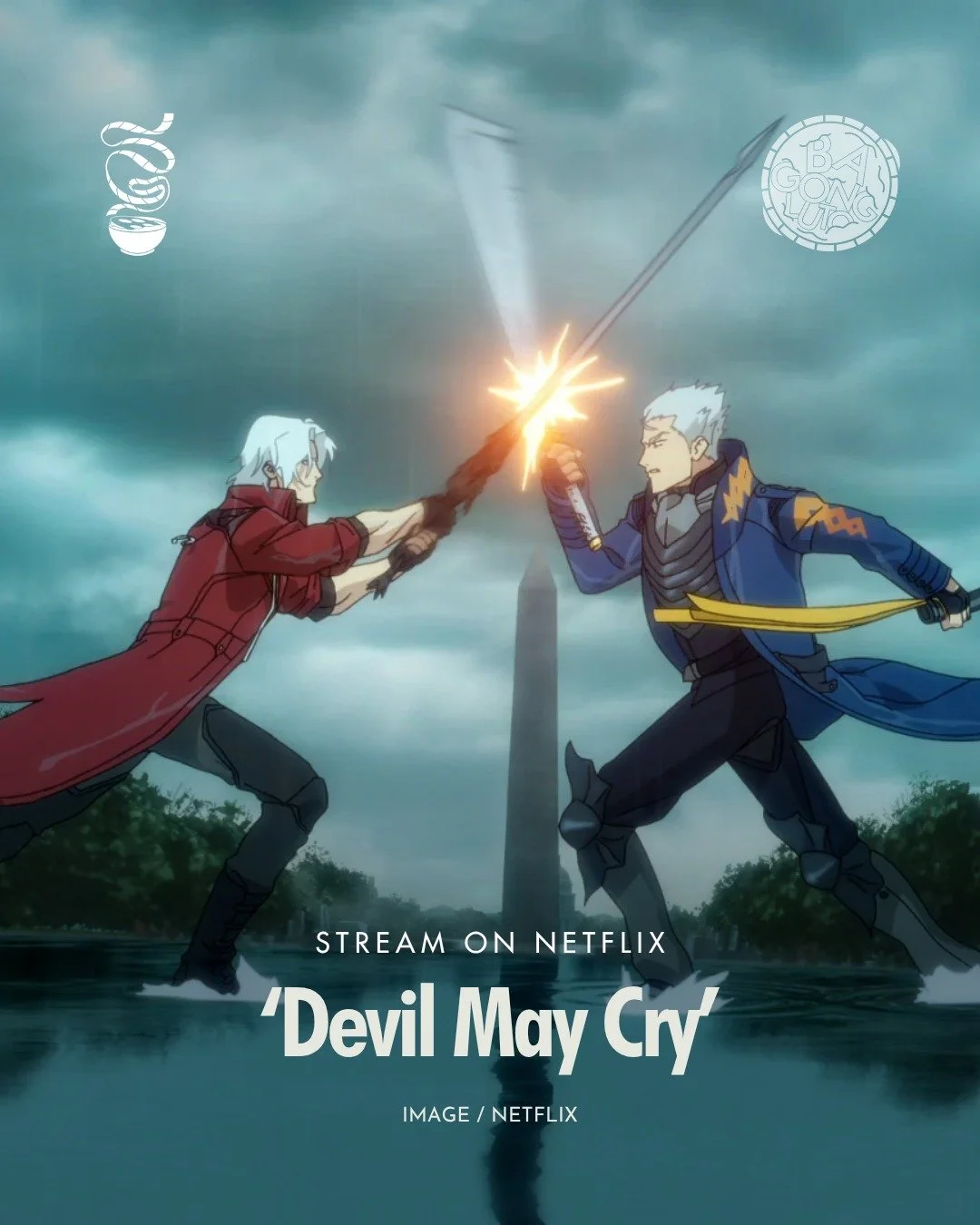 SEE YOU IN HELL.

'Devil May Cry' Season 2 is now streaming on Netflix!

In the latest outing of this urban fantasy anime series created by Adi Shankar, Dante (Johnny Yong Bosch) confronts his long-lost brother twin Vergil (Robbie Daymond), his only 