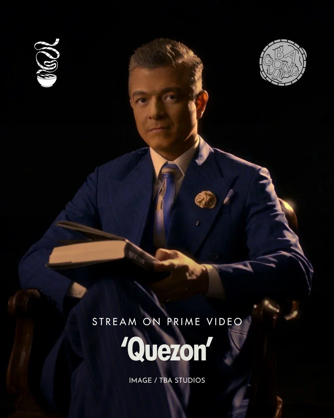 RUN LIKE HELL BY FILIPINOS.

'Quezon' is now streaming on Prime Video!

Directed by Jerrold Tarog, the Philippine epic historical drama follows Manuel L. Quezon (Jericho Rosales), navigating the brutal politics during the American occupation. Quezon&