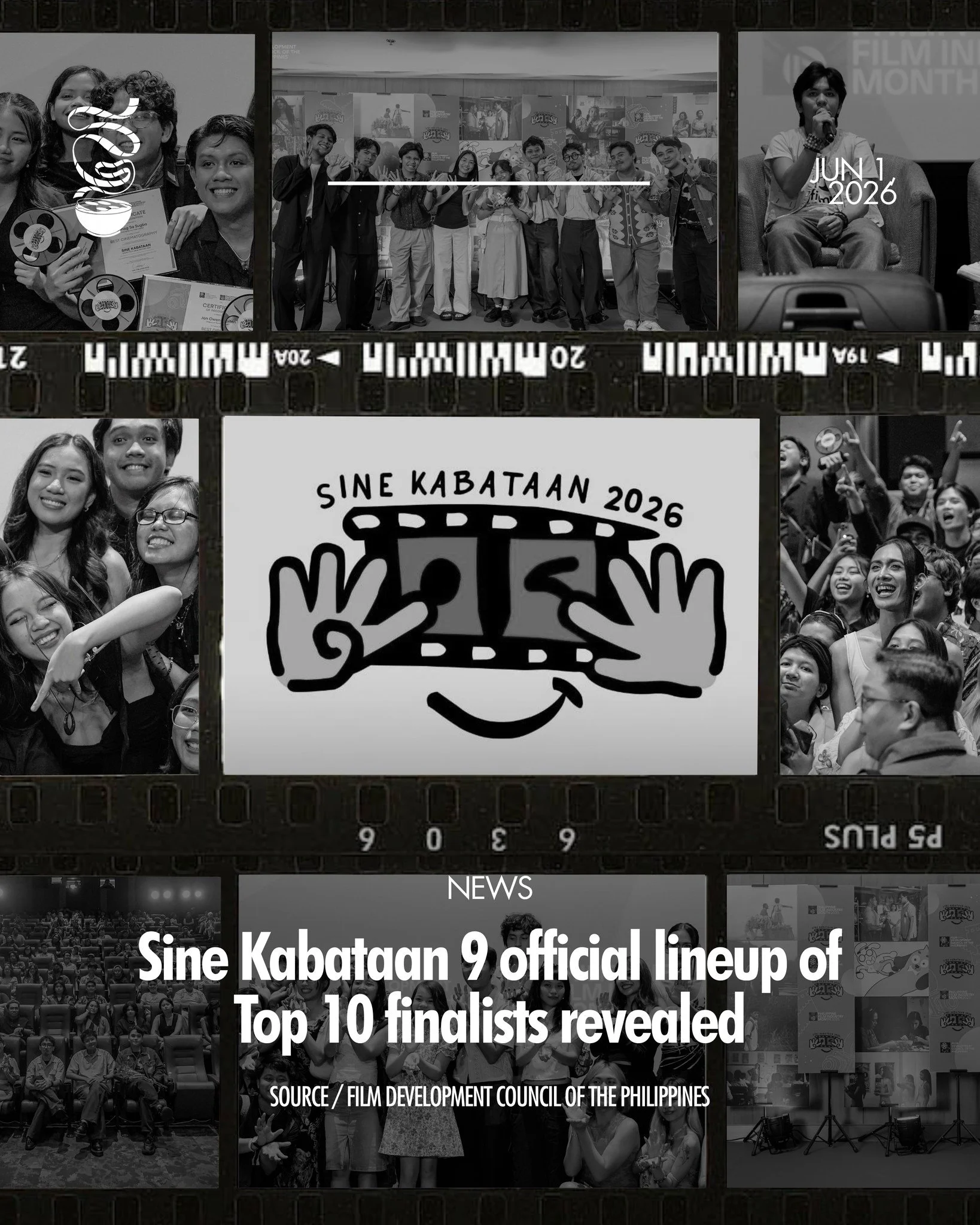 MEET THE GRANTEES.

The FDCP&rsquo;s annual Sine Kabataan Short Film Festival returns for its 9th edition. To be held this September, the festival provides a platform to the country&rsquo;s most promising young creatives.

 The top 10 finalists are a