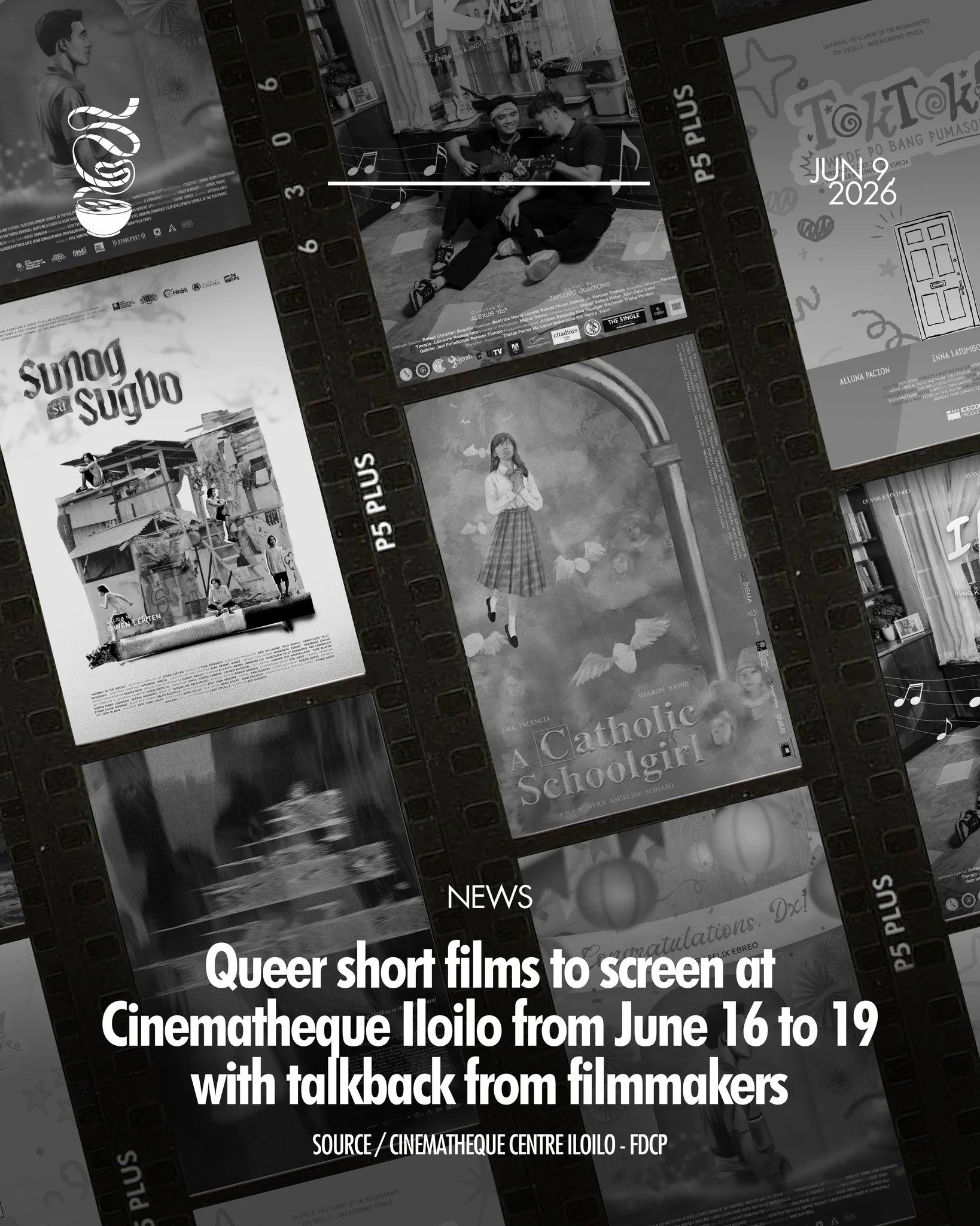 QUEER STORIES TAKE CENTER STAGE.

To celebrate Pride Month, a film program, &lsquo;Pride &amp; Chill Vol. III: Queer the Lens&rsquo; will take place at Cinematheque Centre Iloilo from June 16 to 19 as part of this year&rsquo;s Pelikulaya celebration.