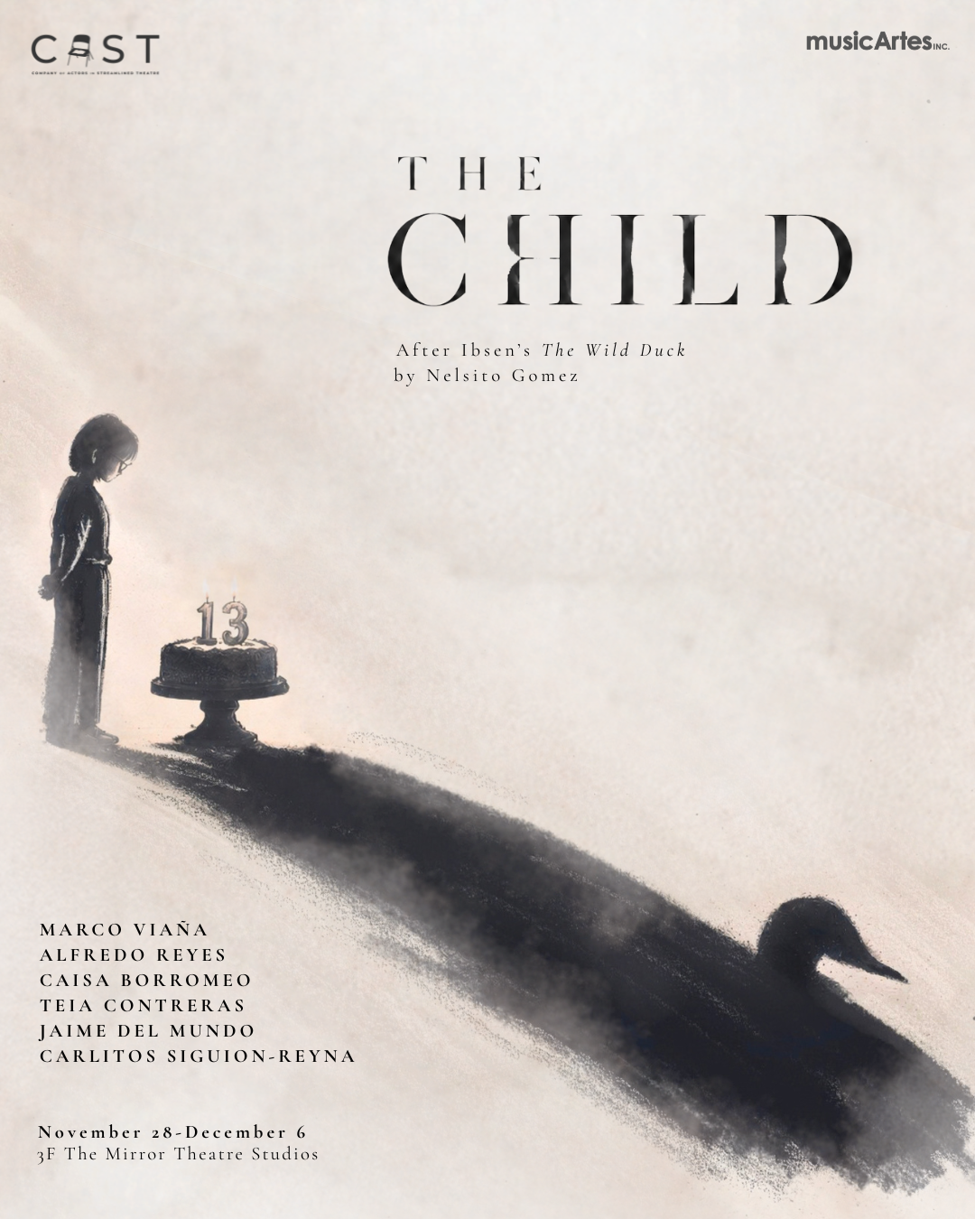 CAST PH to stage ‘The Child’ this November

