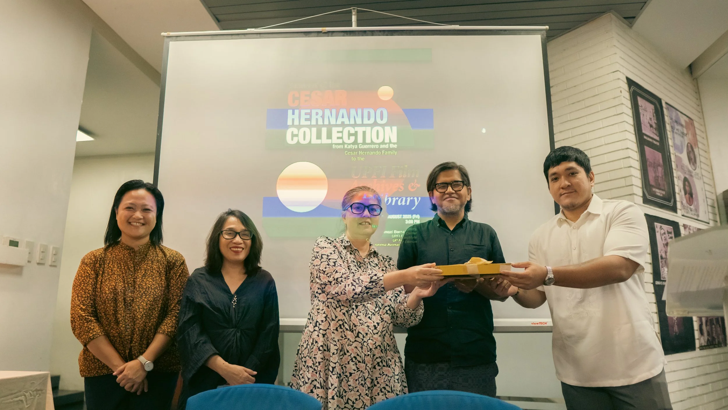 UPFI launches Preservation Project for the Cesar Hernando Collection