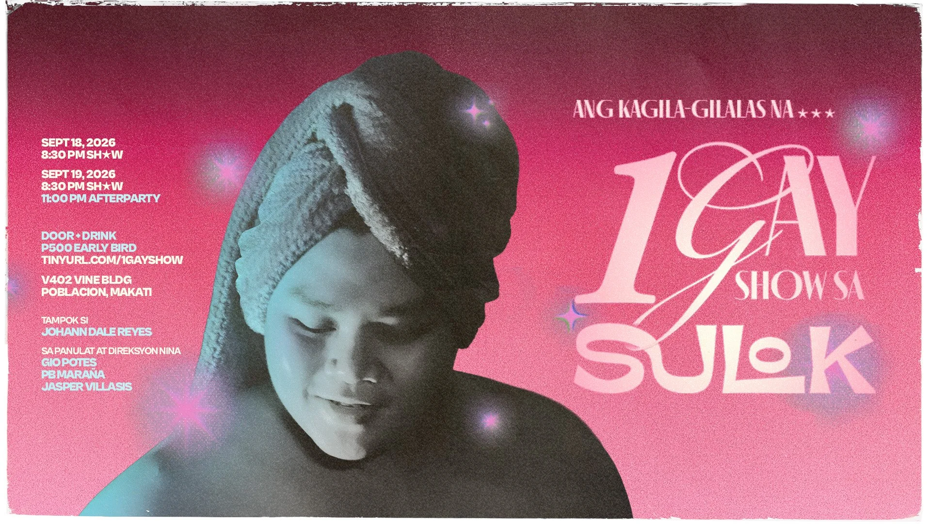 ‘1 Gay Show sa Sulok’ continues Pride in September