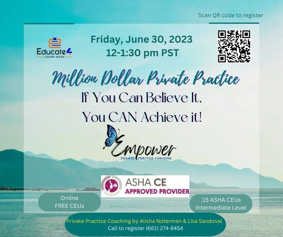 If You Can Dream It, You Can Achieve It- Million Dollar Private Practice