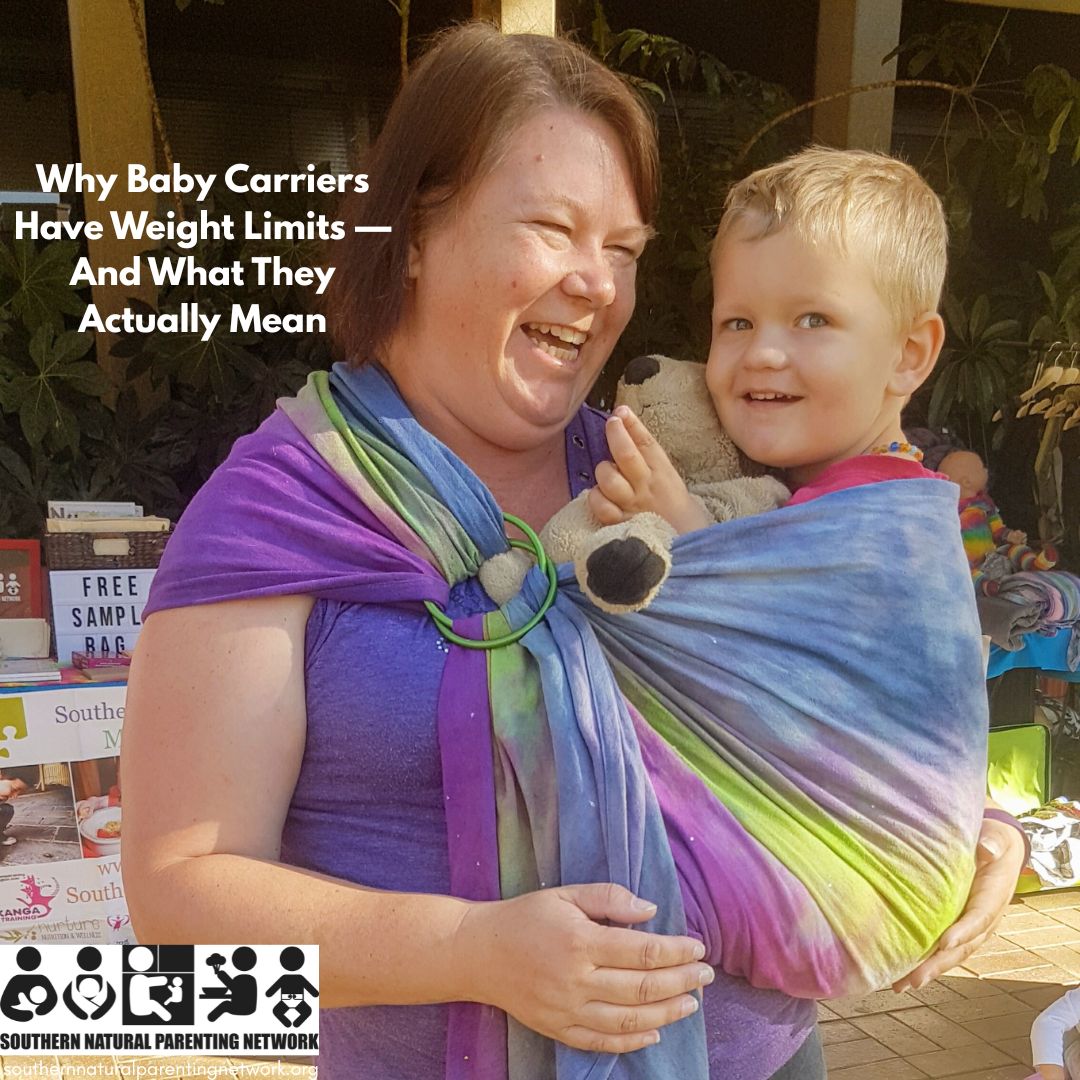 Why Baby Carriers Have Weight Limits — And What They Actually Mean