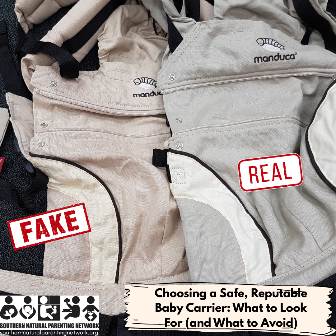 Choosing a Safe, Reputable Baby Carrier: What to Look For (and What to Avoid)