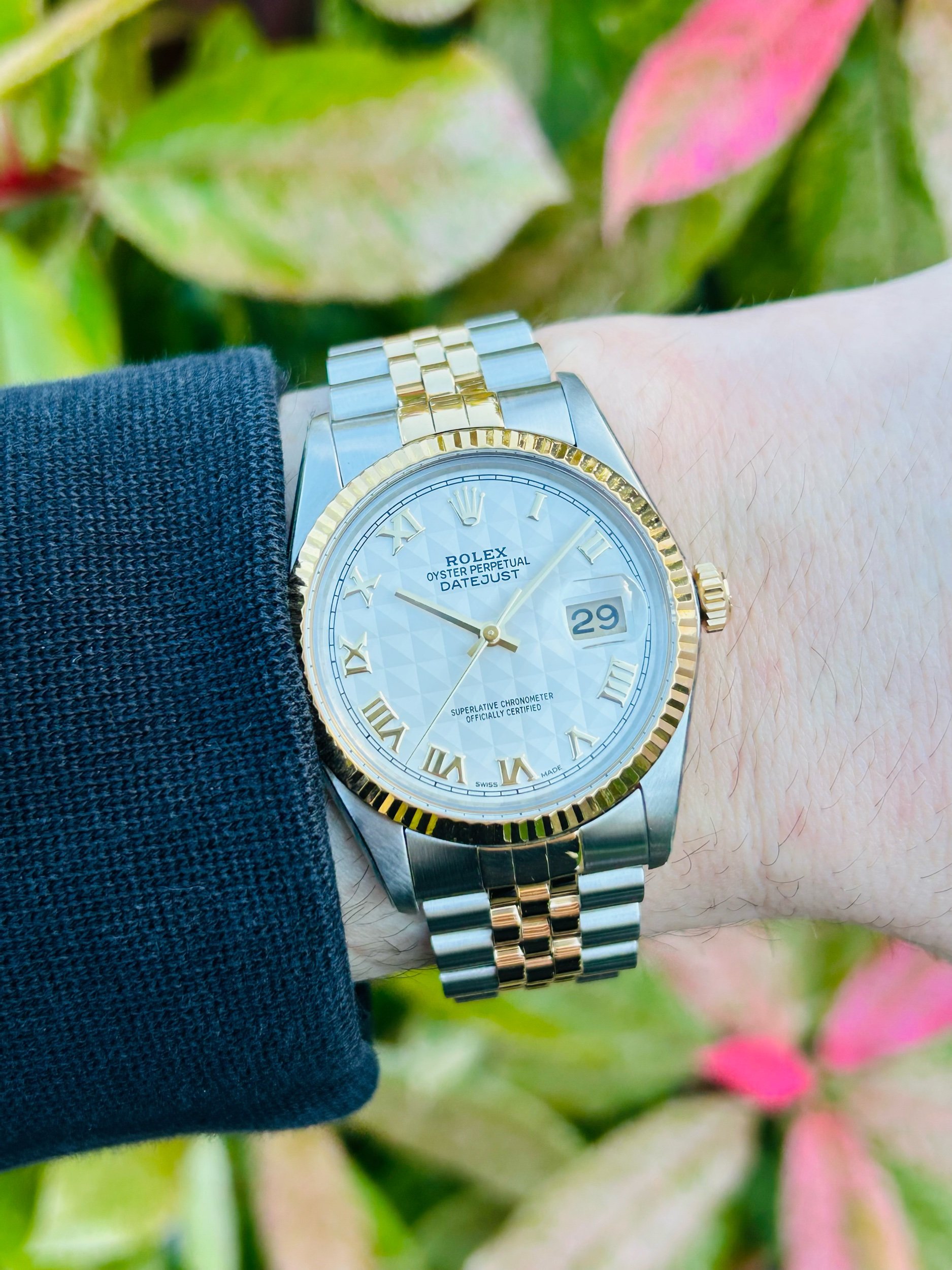 Rolex Datejust 'pyramid'