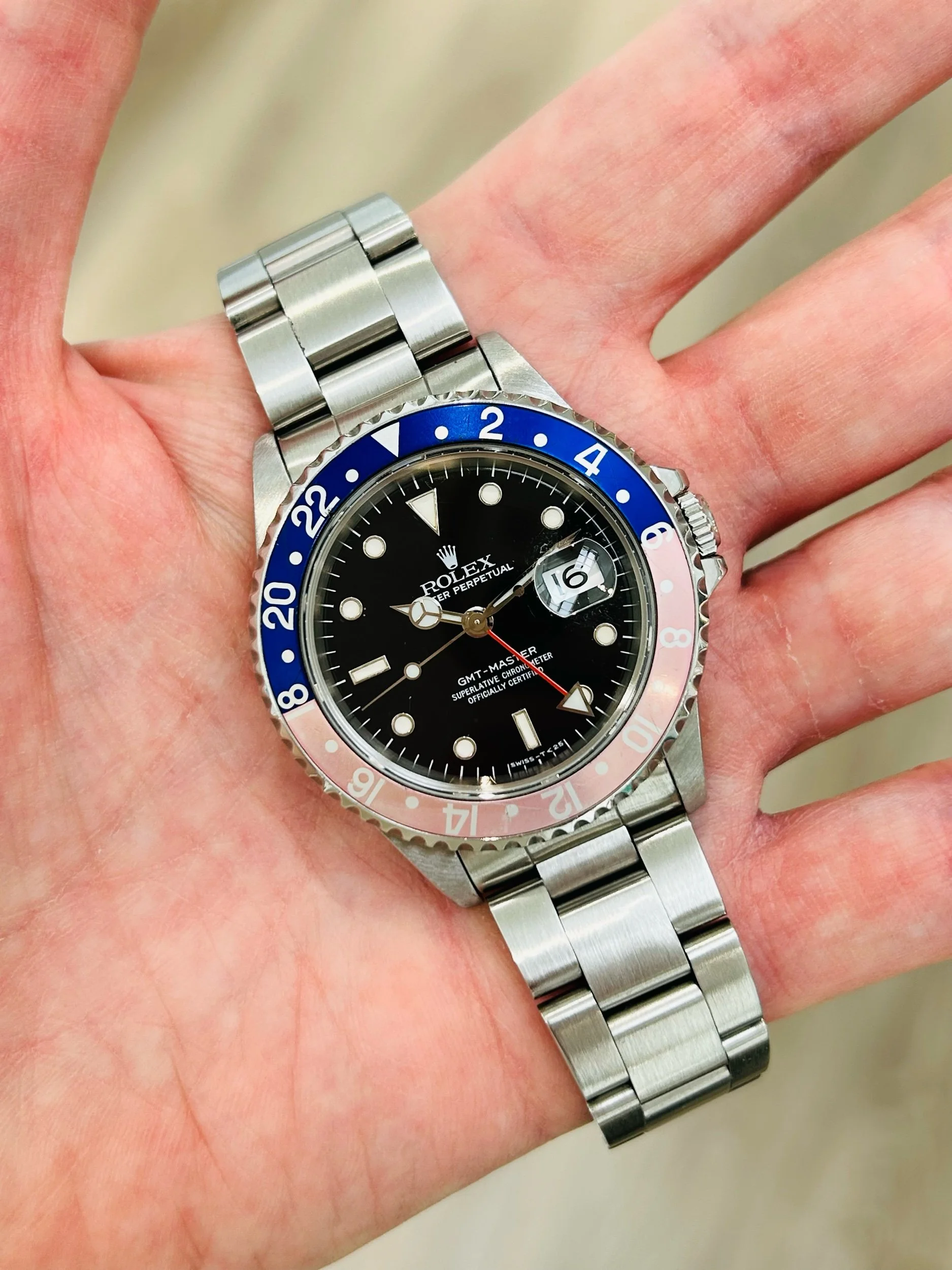 Rolex GMT-Master 'Pepsi Spider Dial'