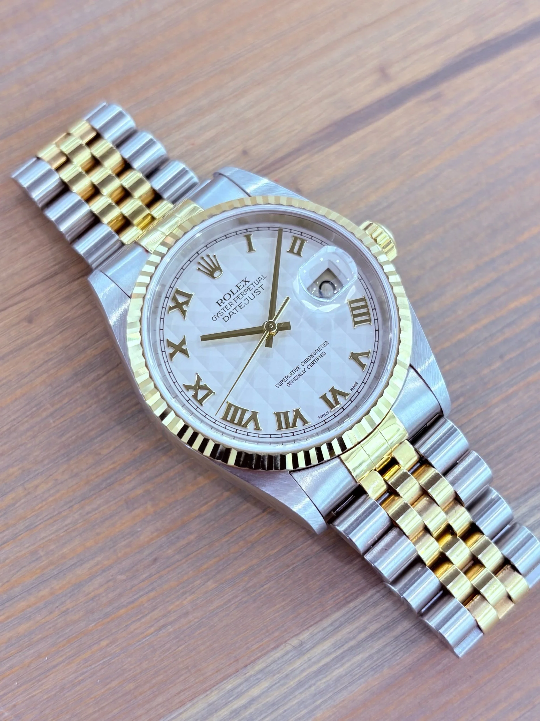 Rolex Datejust 'pyramid'