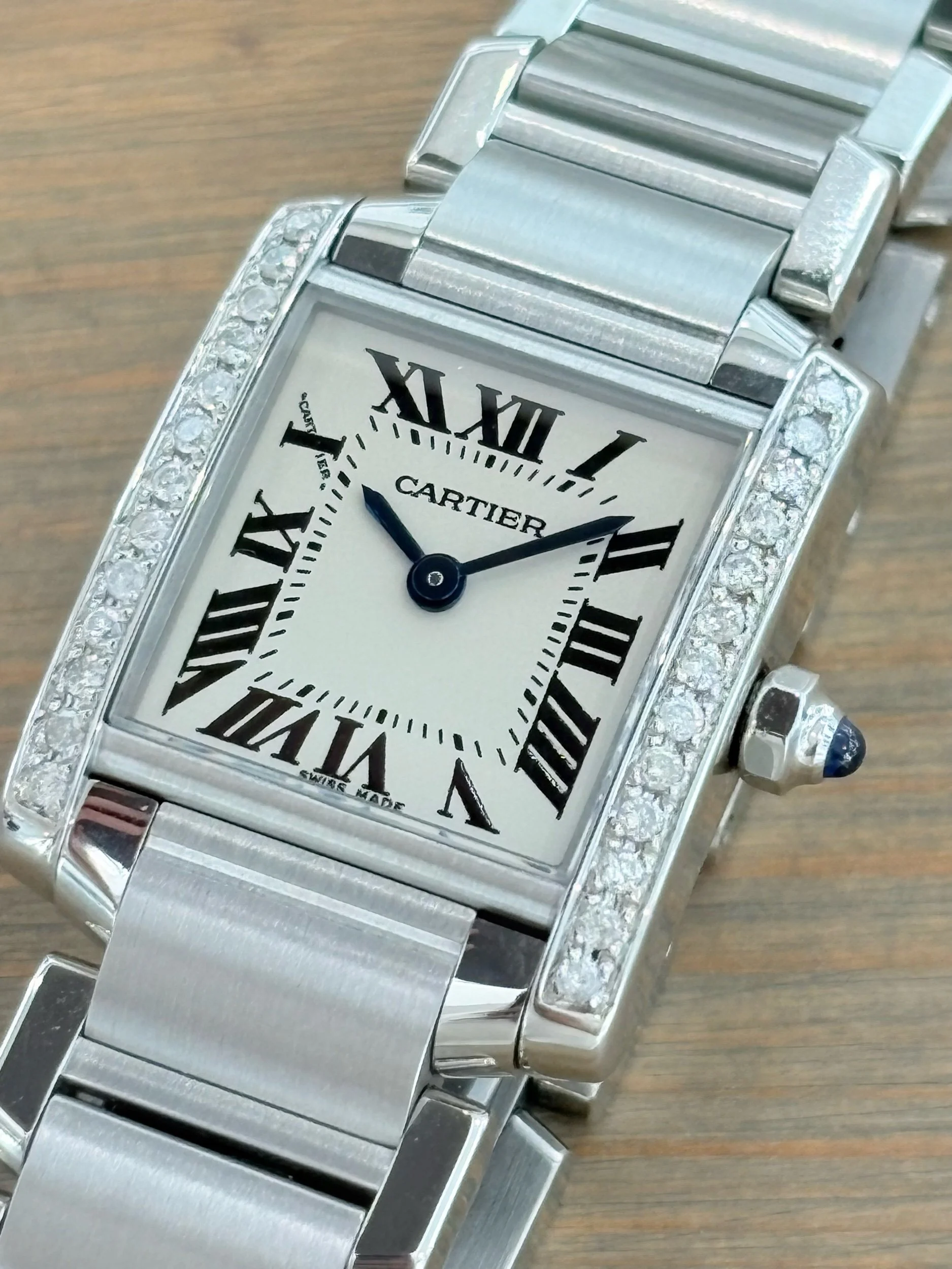 Cartier Tank Française 'diamonds'