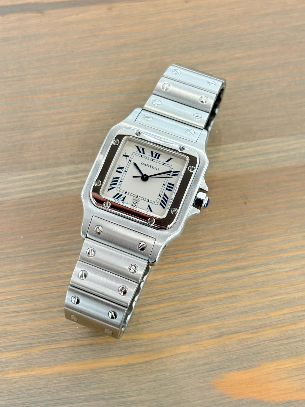 1990 Cartier Santos Galbée W20018D6 Stainless Steel | Robin Henry